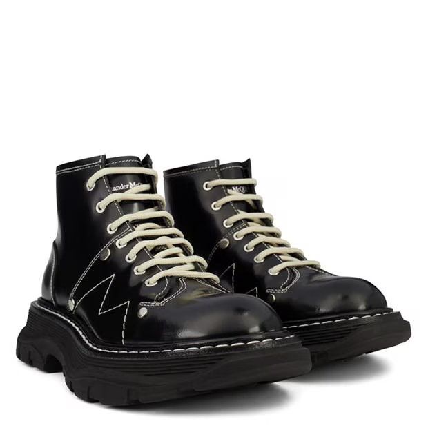 Alexander McQueen o1g2r1mq0824 Tread Slick Boots in Black Size US 7 / IT 37 - 3 Thumbnail