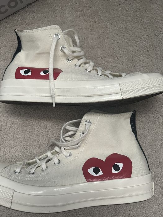 Converse cdg clearance grailed