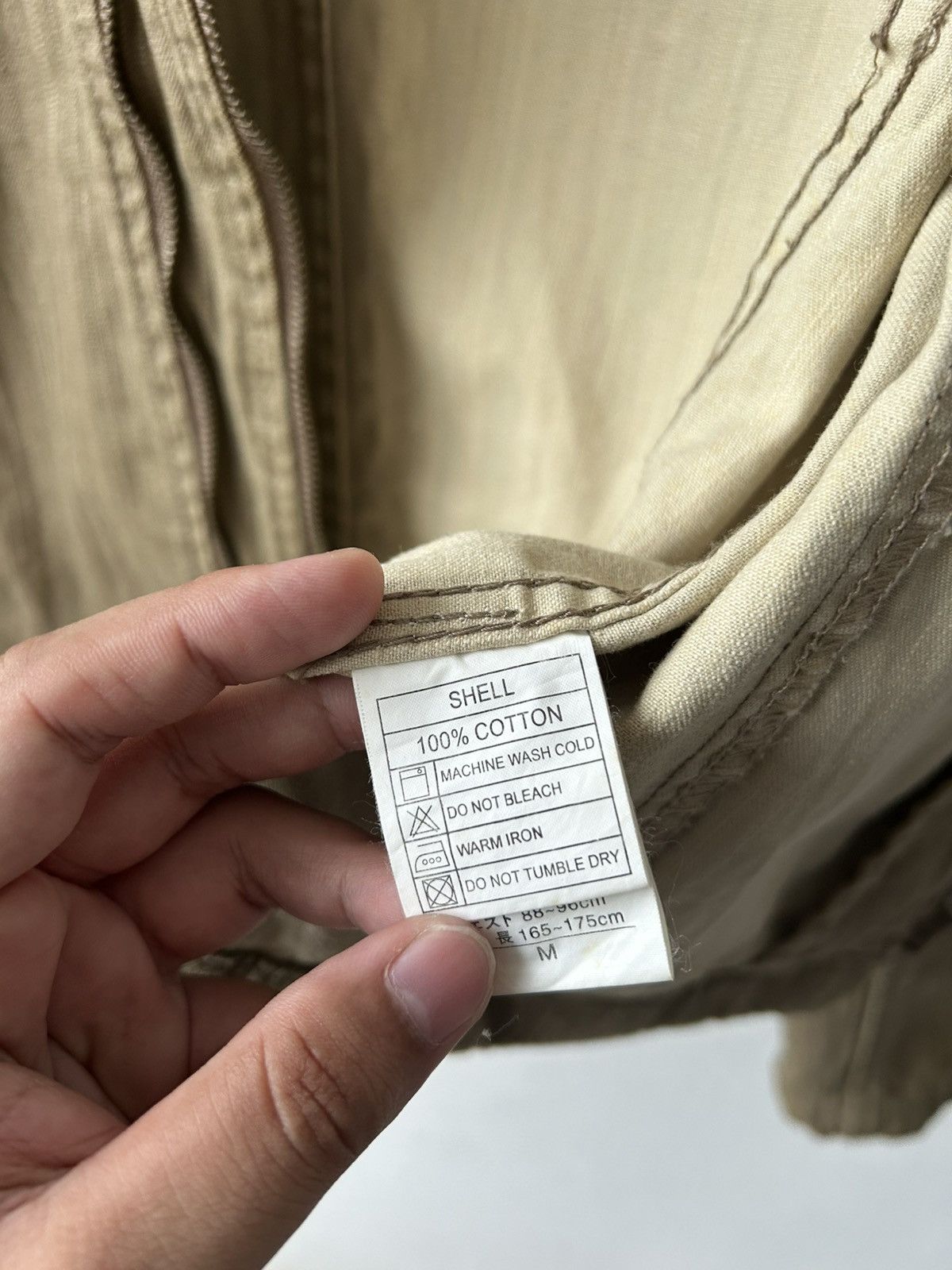 If Six Was Nine Rare Zipper Bondage Jungle Jacket Size US M / EU 48-50 / 2 - 18 Thumbnail