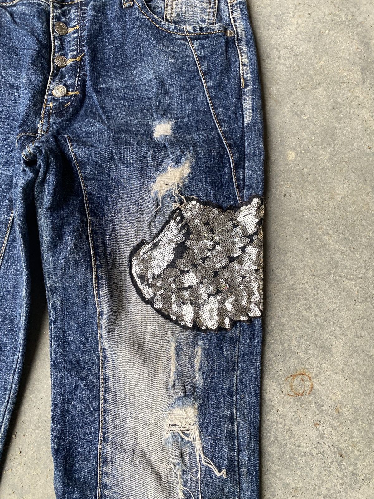 If Six Was Nine × Japanese Brand Blepa jeans rare skiny denim Size US 32 / EU 48 - 4 Thumbnail
