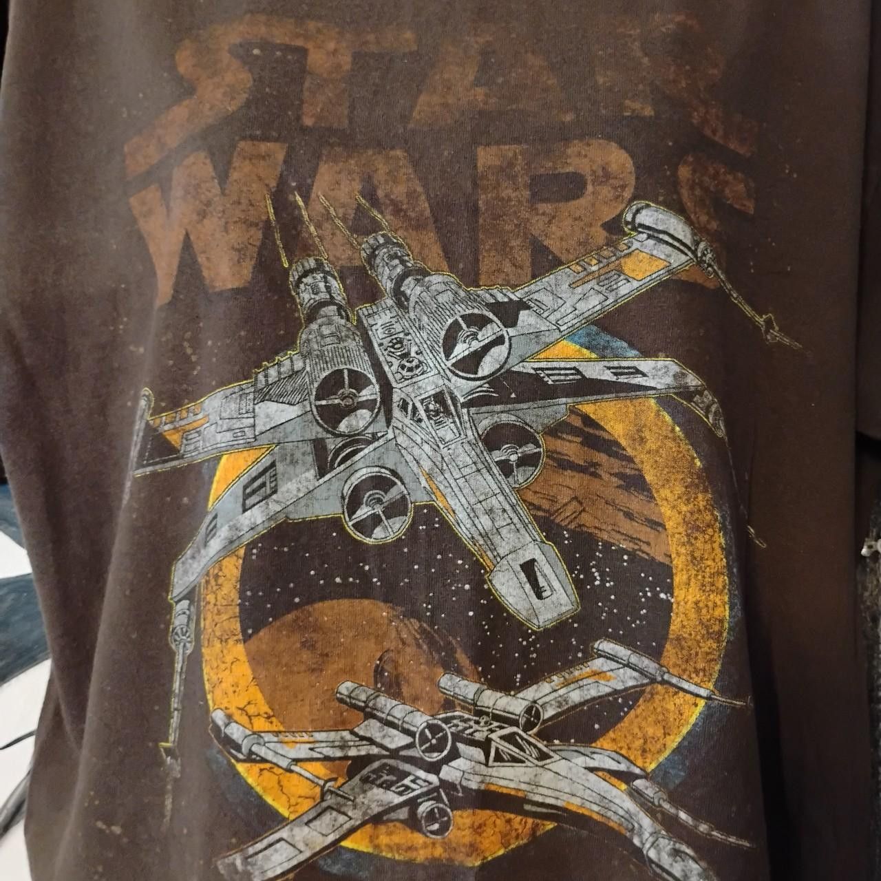 Star Wars Star Wars T-shirt *brown with multicolor print* Tie Fighter Size US XL / EU 56 / 4 - 2 Thumbnail