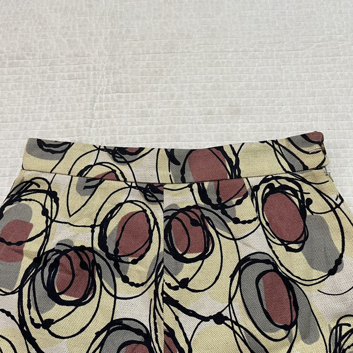 Marni MARNI 3D PRINTED DOUBLE LAYERED ASYMMETRICAL SKIRT Size 28" / US 6 / IT 42 - 3 Thumbnail