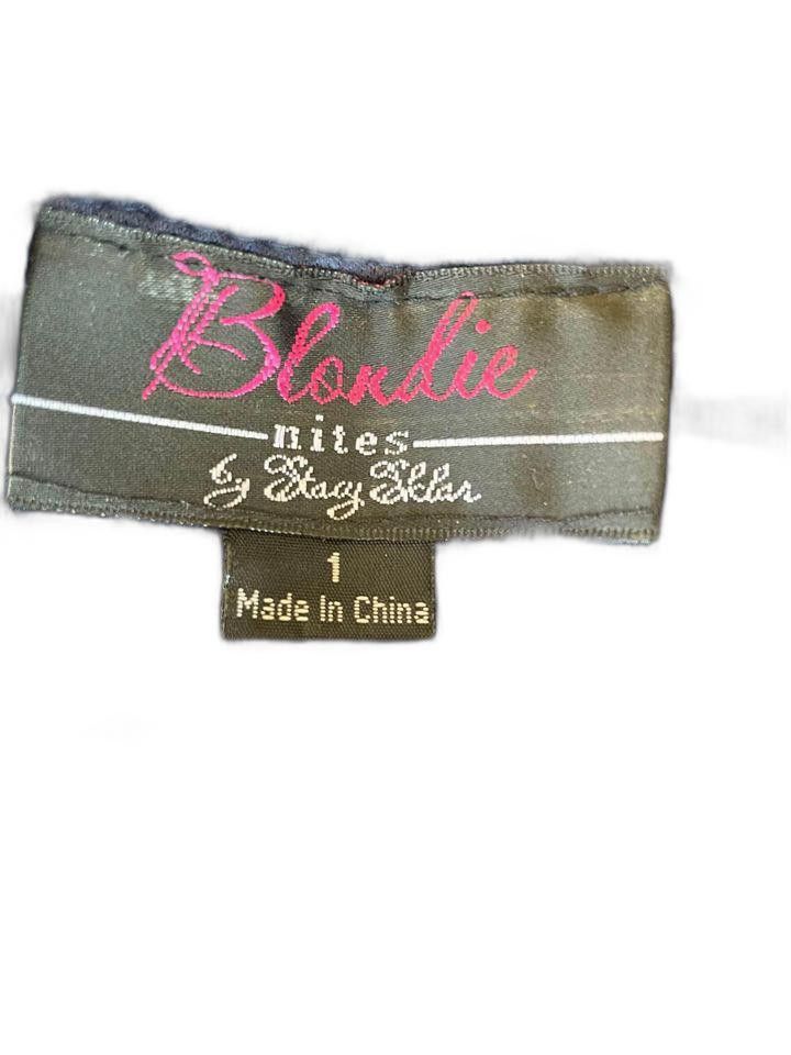 Designer Juniors Sz. 1 Blondie Nights Formal Dress Size M / US 6-8 / IT 42-44 - 3 Thumbnail