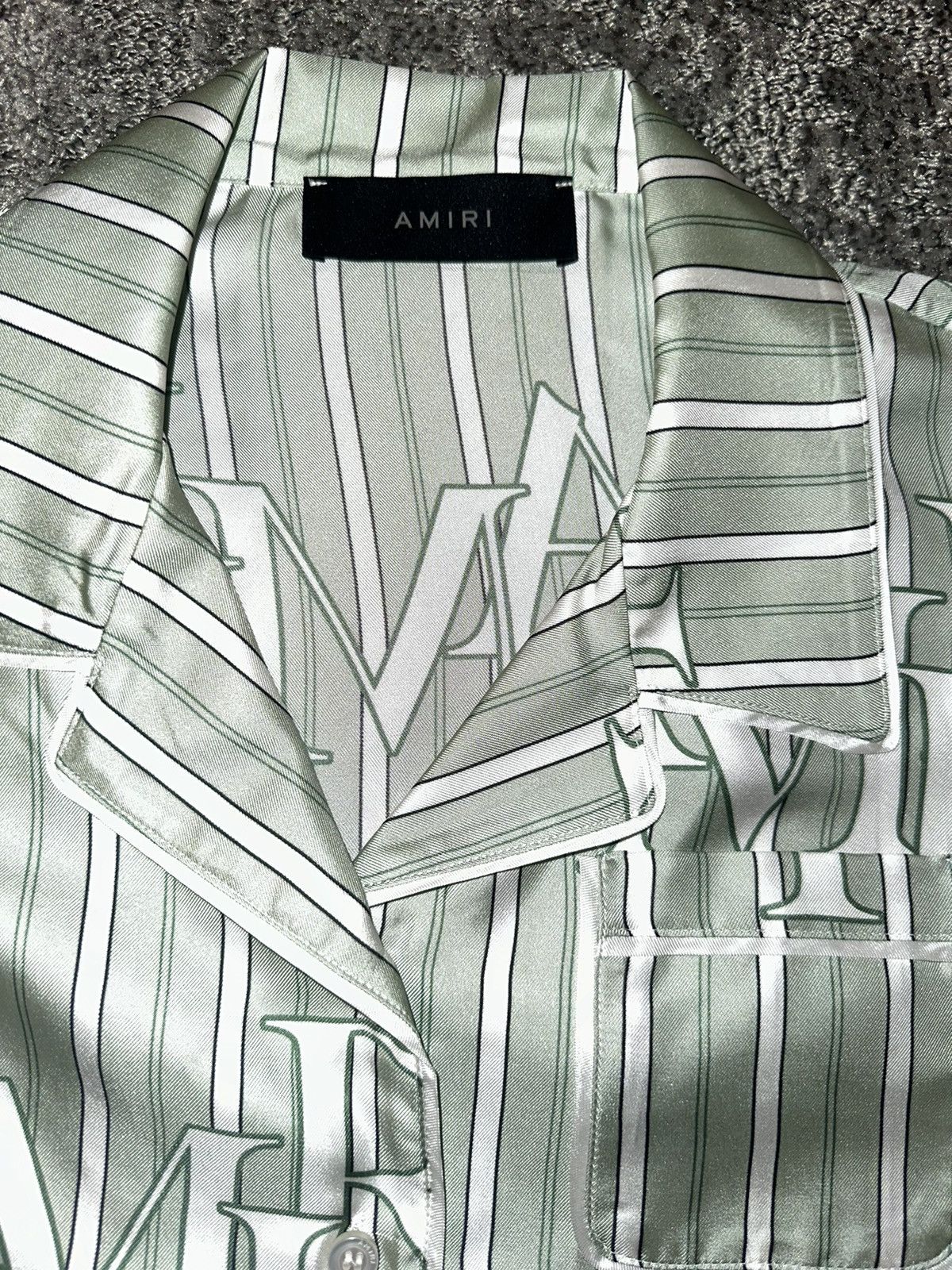 Amiri Amiri cropped button up shirt Size XS / US 0-2 / IT 36-38 - 2 Thumbnail