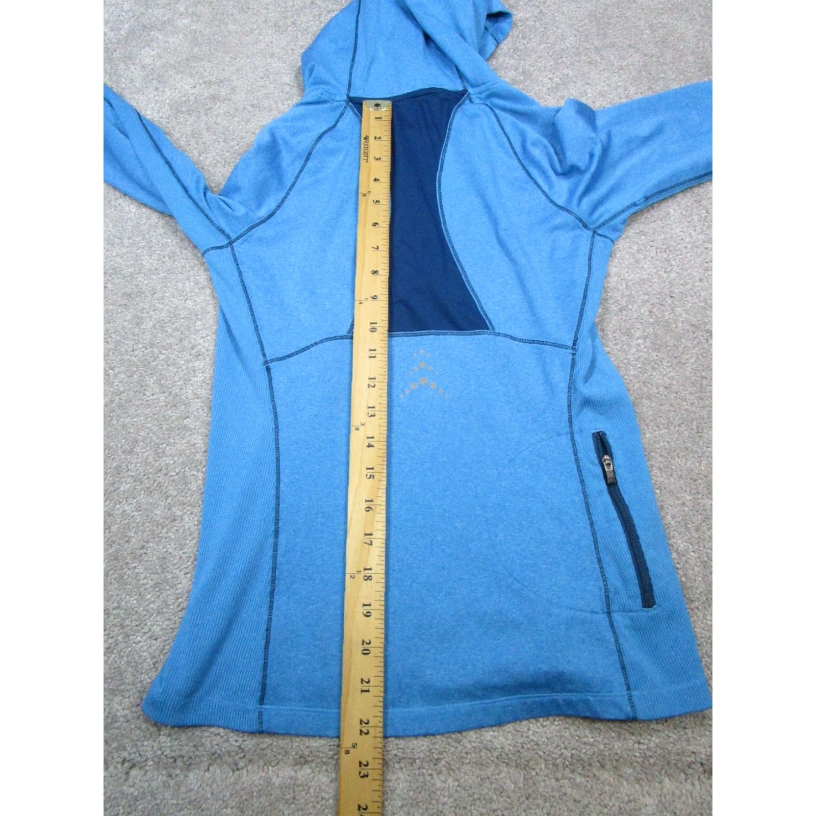 Vintage REI Hoodie Womens XS Blue Hiking Quarter Zip Shirt Womens XS Blue Hiking Quarter Zip Size XS / US 0-2 / IT 36-38 - 6 Thumbnail