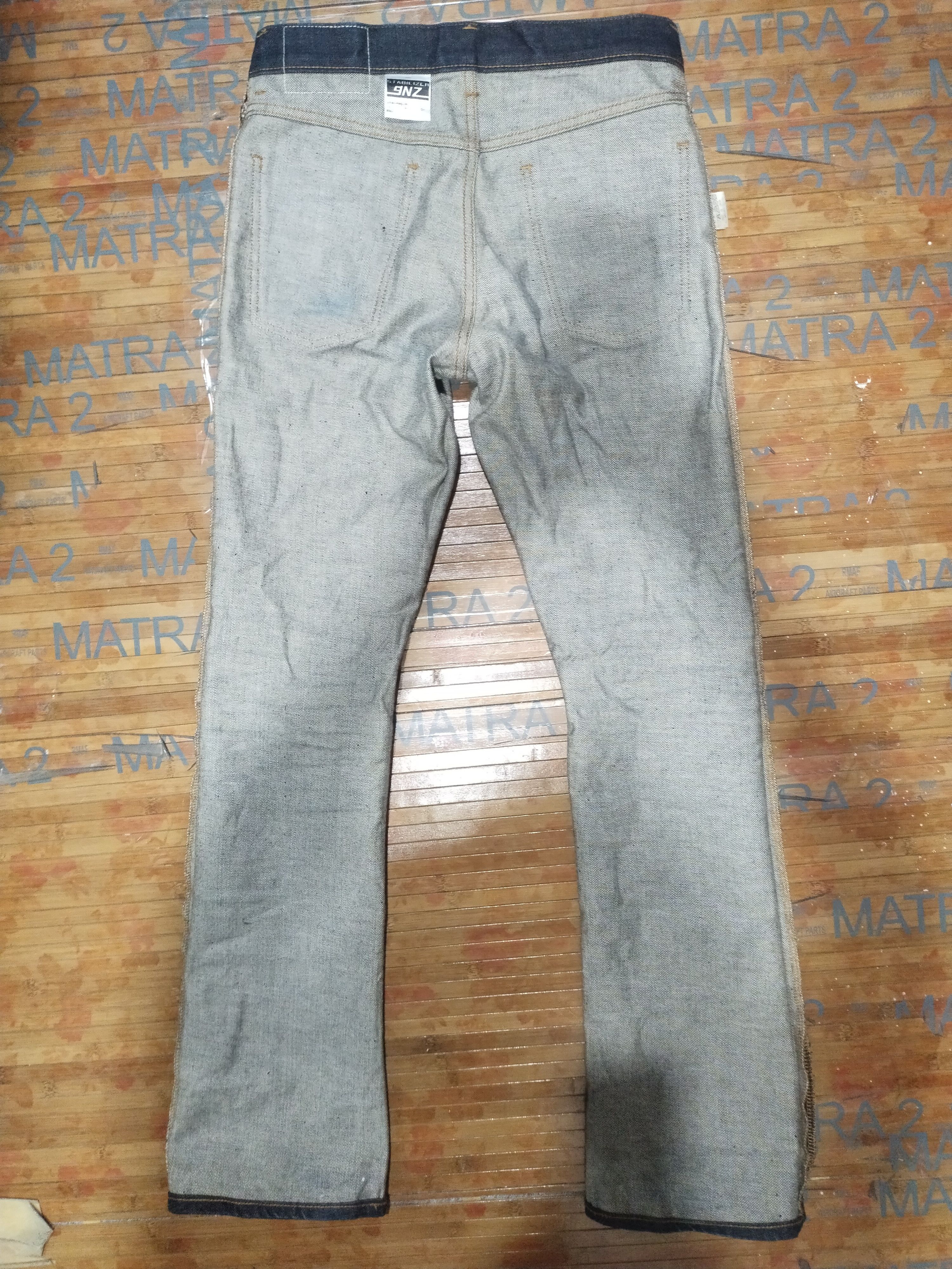 Indigo × Japanese Brand × Vintage Stabilizer gNZ Regular Fit Sz 30" Size US 30 / EU 46 - 17 Thumbnail