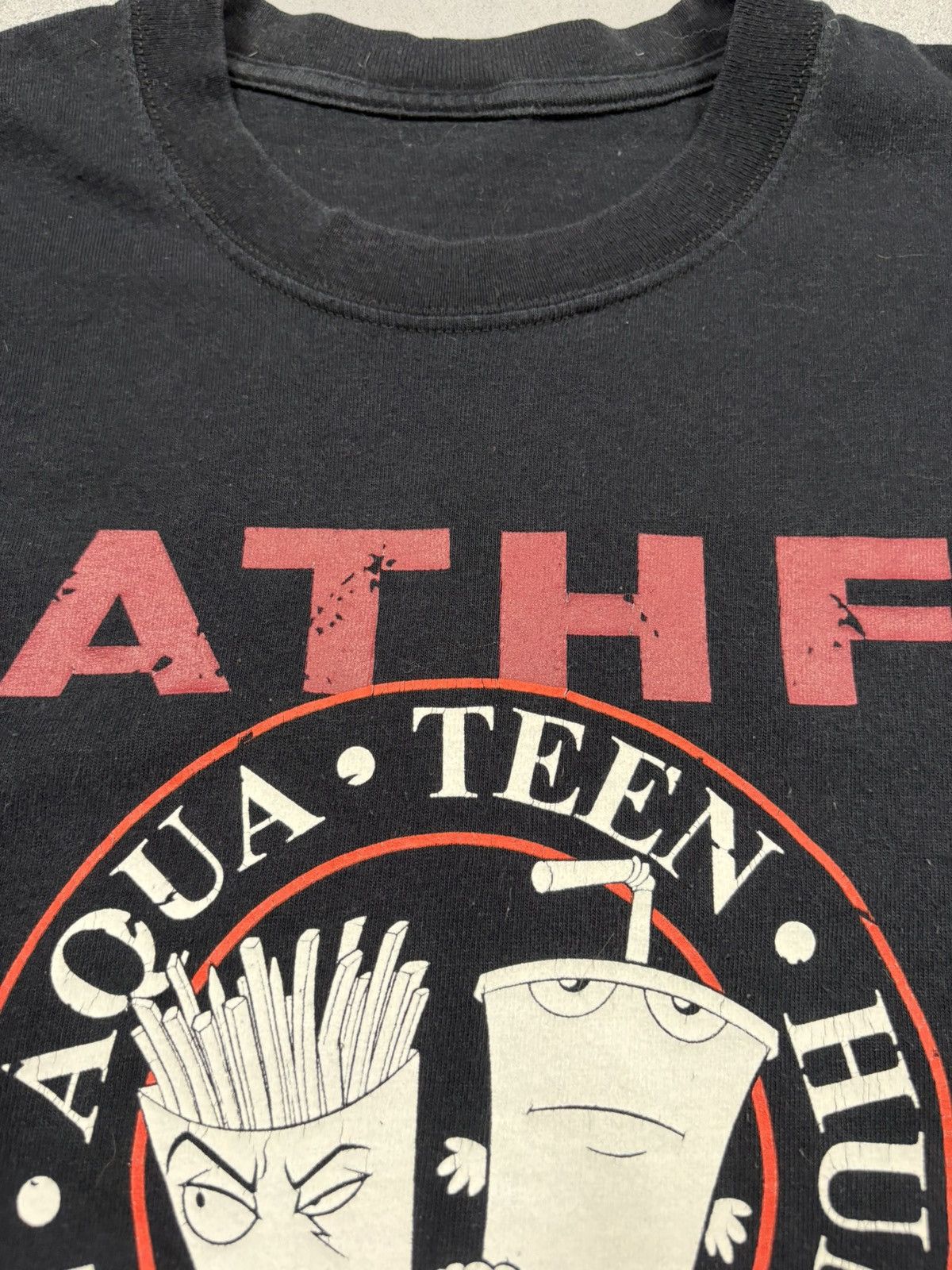 Cartoon Network Vintage 2005 Aqua Teen Hunger Force ATHF Graphic T-Shirt 00s Size US S / EU 44-46 / 1 - 9 Thumbnail