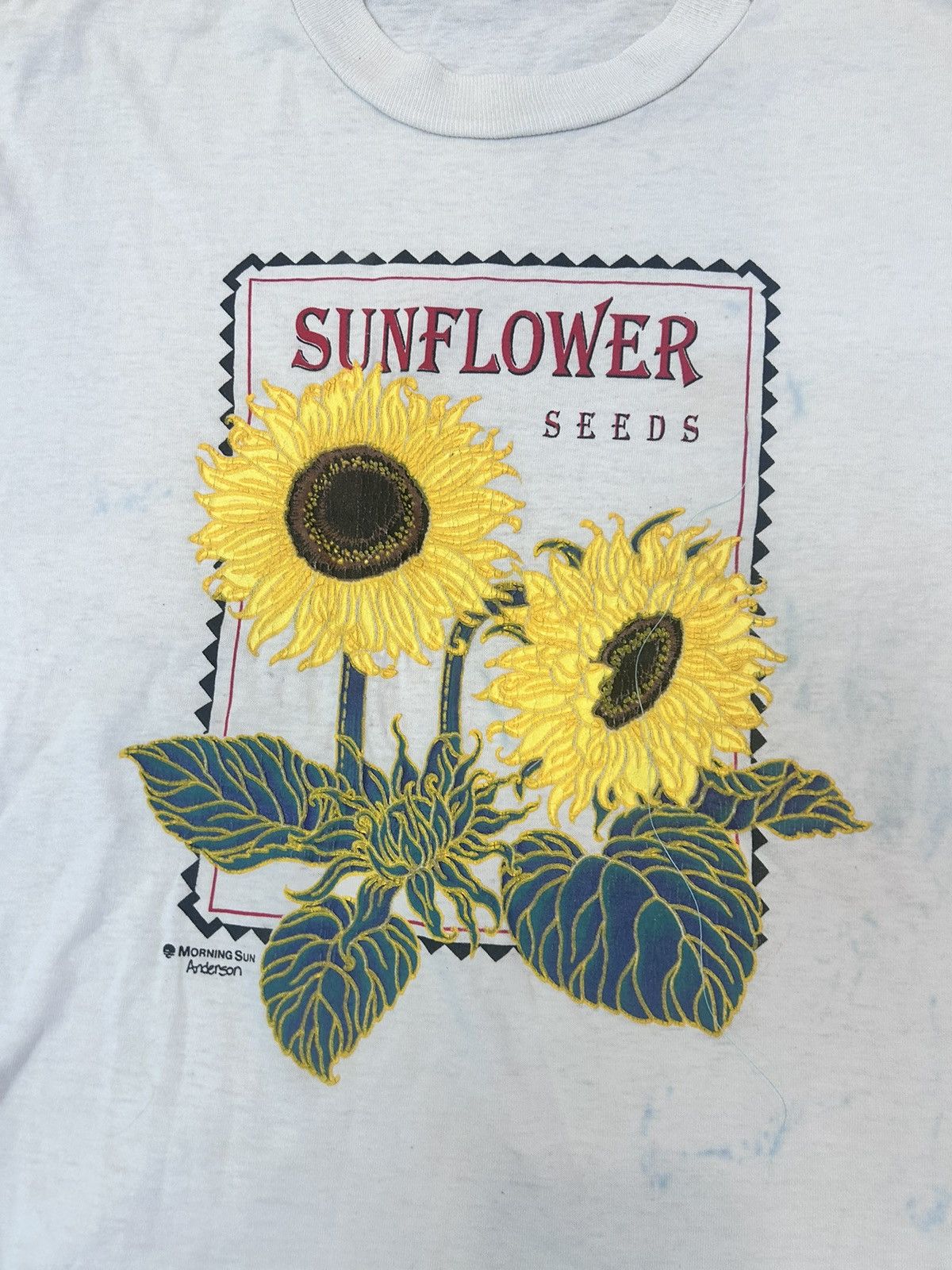 Other 80s Sunflower Seed graphic Tee Size US M / EU 48-50 / 2 - 2 Thumbnail