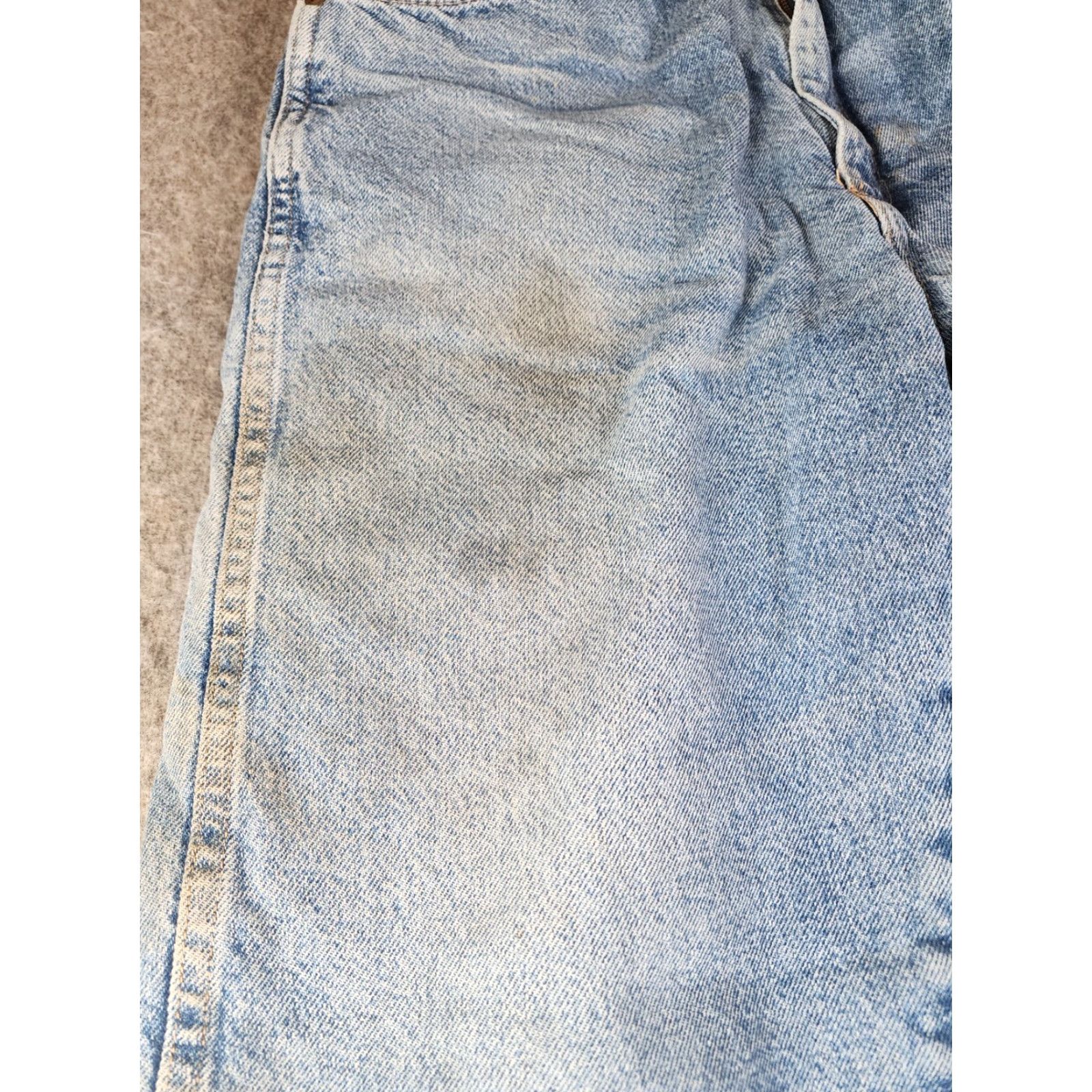 Wrangler VINTAGE Wrangler Rugged Wear Jeans Relaxed Fit Insulated Lined Thermal 34x26 Blue Mens Size US 34 / EU 50 - 4 Thumbnail