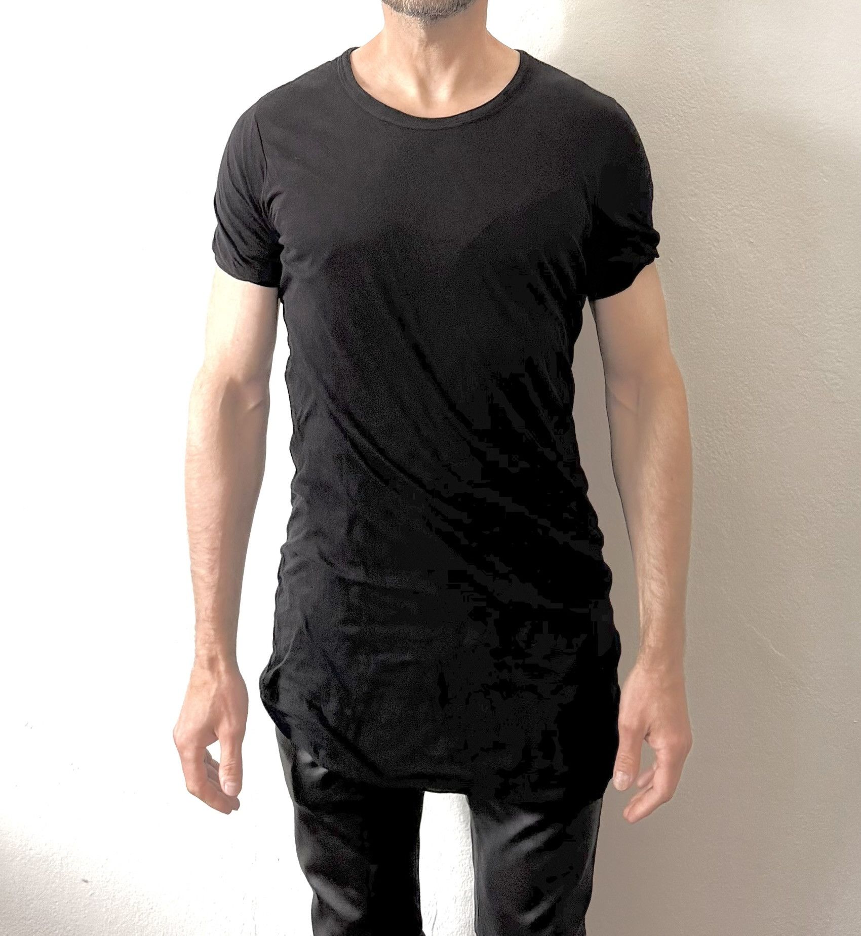 Rick Owens Rick Owens Double Layer Long Tee / Double Layer Level Tee Size US M / EU 48-50 / 2 - 1 Thumbnail