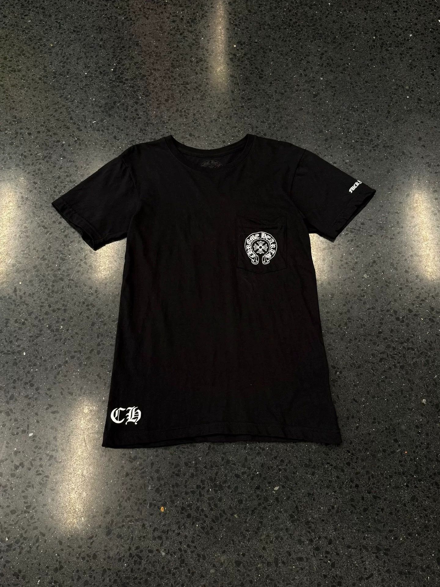 Chrome Hearts Chrome Hearts Black Pocket Short-Sleeve HK Limited Size US S / EU 44-46 / 1 - 1 Thumbnail
