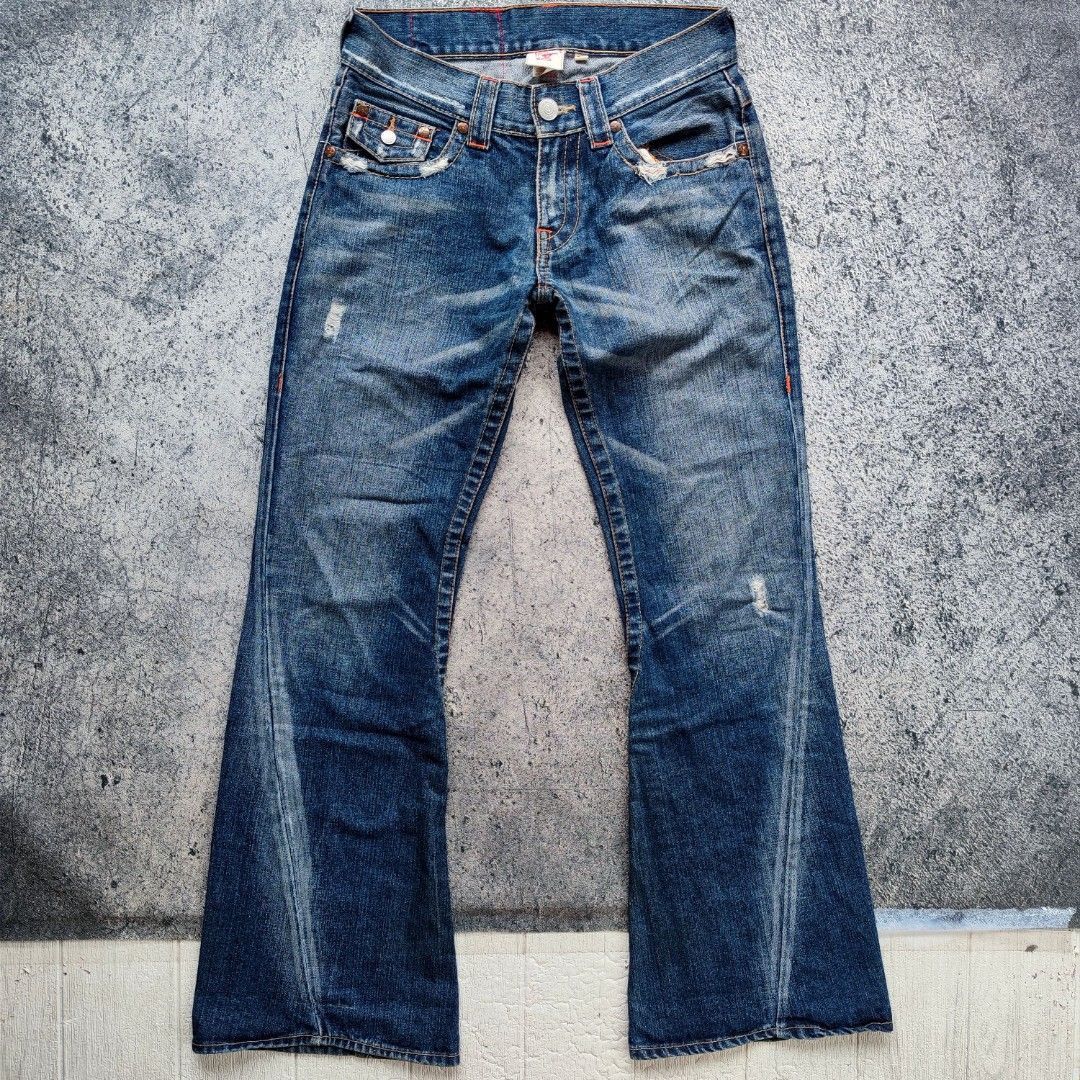 If Six Was Nine × Japanese Brand × Le Grande Bleu (L.G.B.) 🎸Super Flare🎸TR jeans bootcut beautifull design Size US 30 / EU 46 - 1 Thumbnail