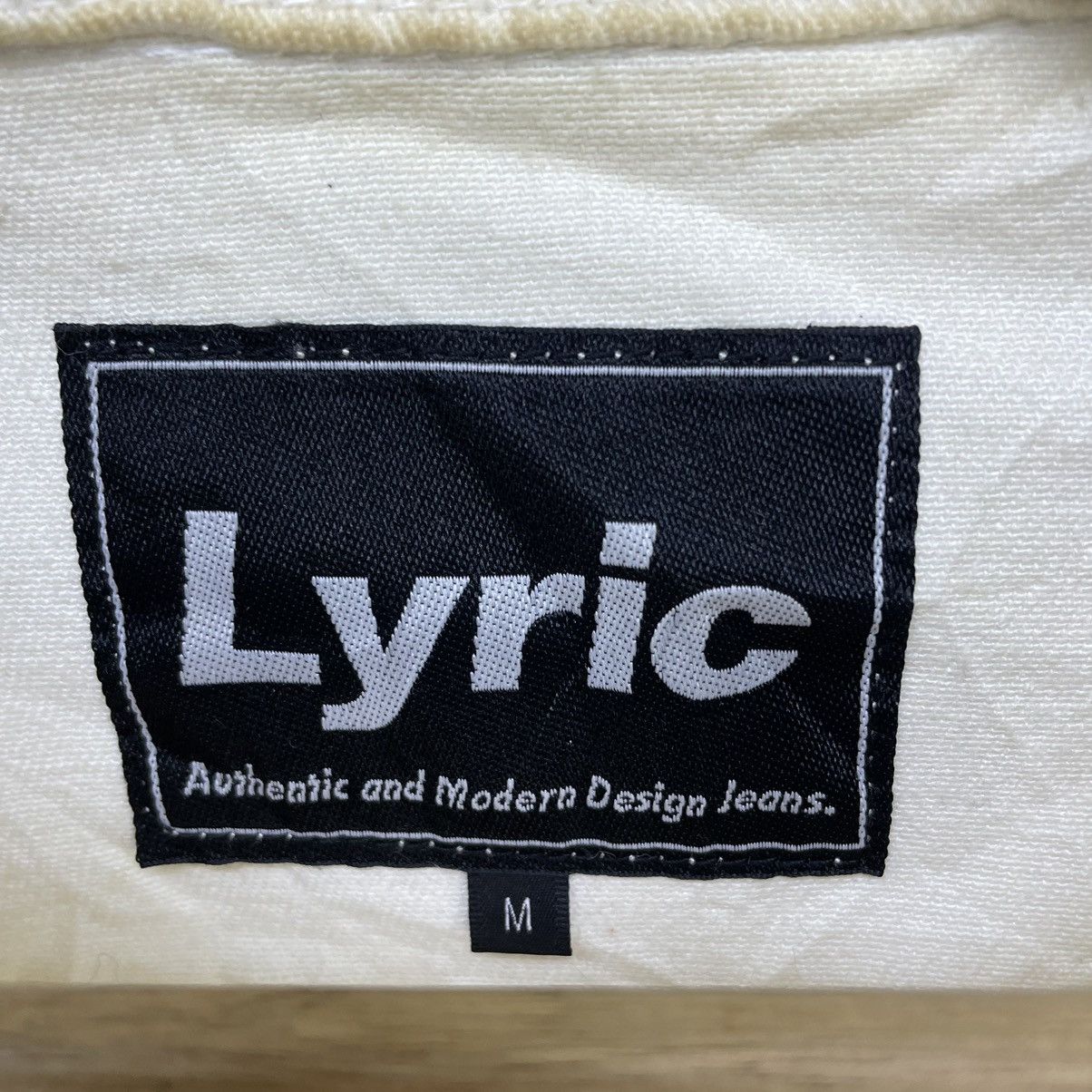 Japanese Brand × Vintage Japanese Brand Lyric Denim Jacket Size S / US 4 / IT 40 - 7 Thumbnail