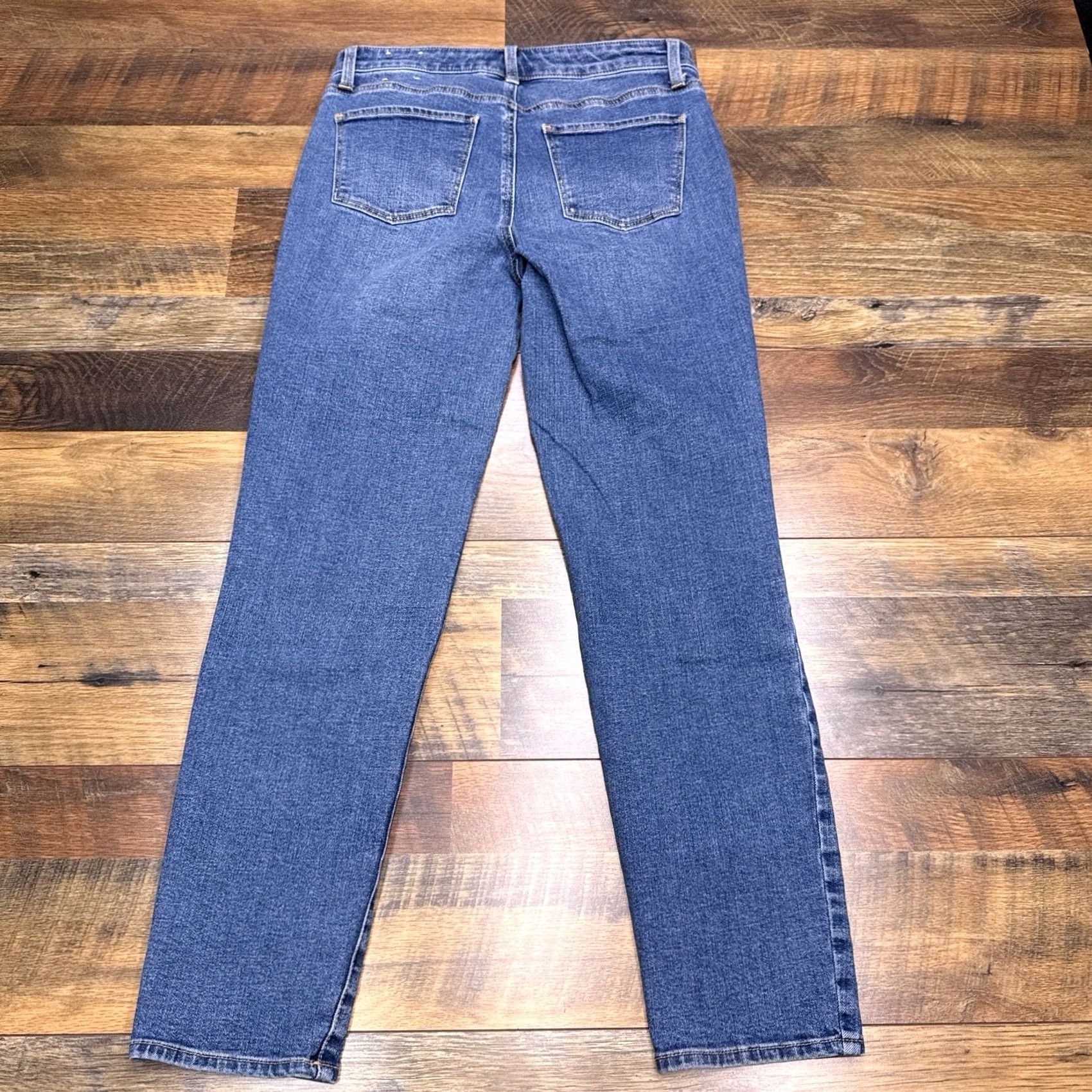 Talbots Talbots Jeans Slim Ankle Womens 4 Mid Rise Stretch Denim 5-Pocket Blue City Vintage: No Mens Womens Girls Size 27" / US 4 / IT 40 - 3 Thumbnail