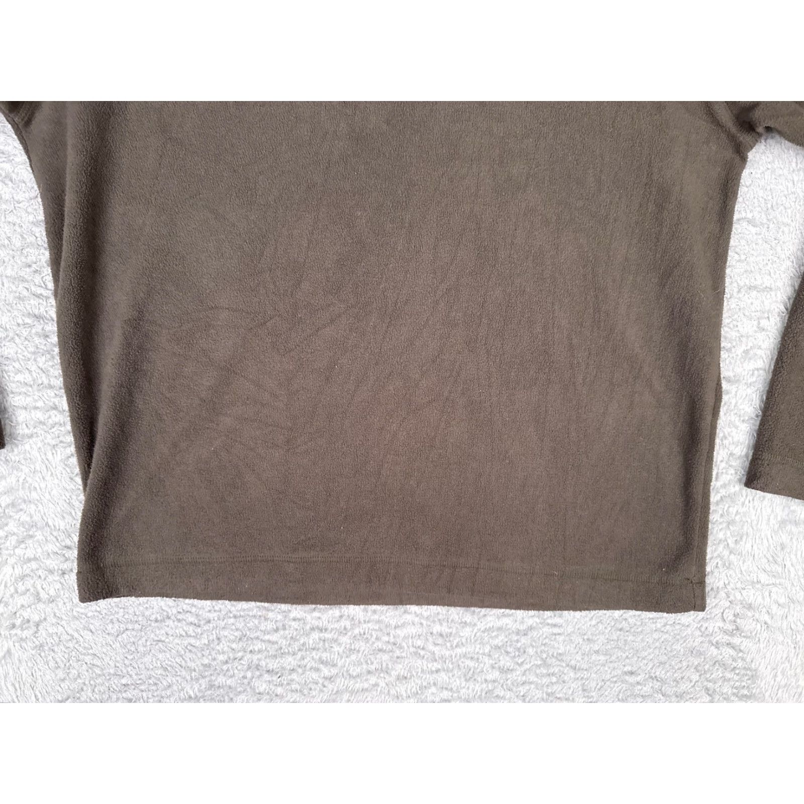 Vintage Cabela's Fleece Pullover Mens M Brown 1/4 Zip Mock Neck Outdoor Hiking Shirt Sweater Casual Outdoor Mens Size US M / EU 48-50 / 2 - 5 Thumbnail