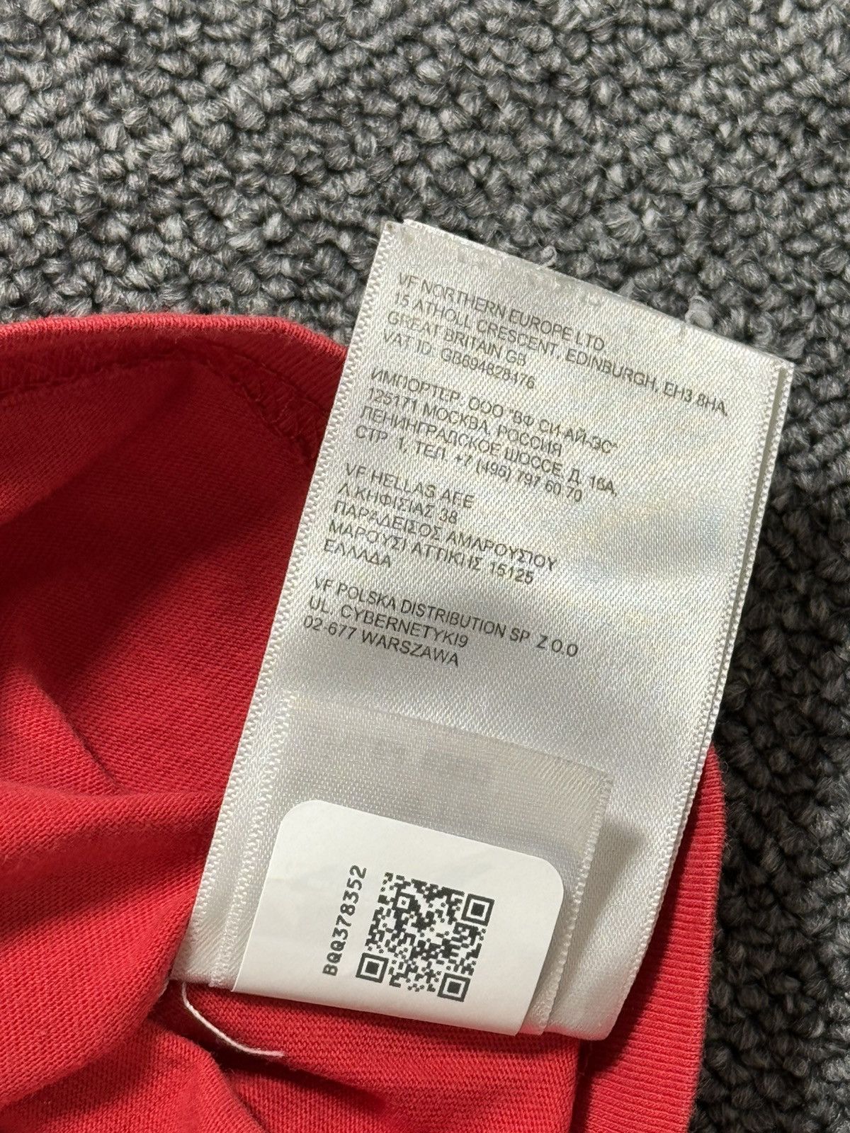 The North Face The North Face Men’s XXL Red T-Shirt “Never Stop Exploring” Size US XXL / EU 58 / 5 - 8 Thumbnail
