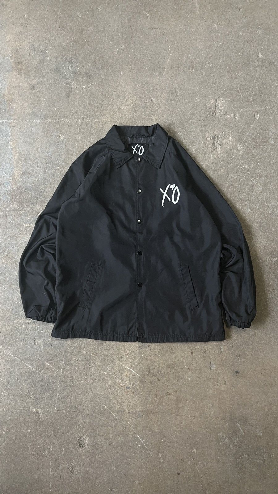 Streetwear The Weeknd XO The Weeknd Coach Jacket New in Town XO tour Grailed