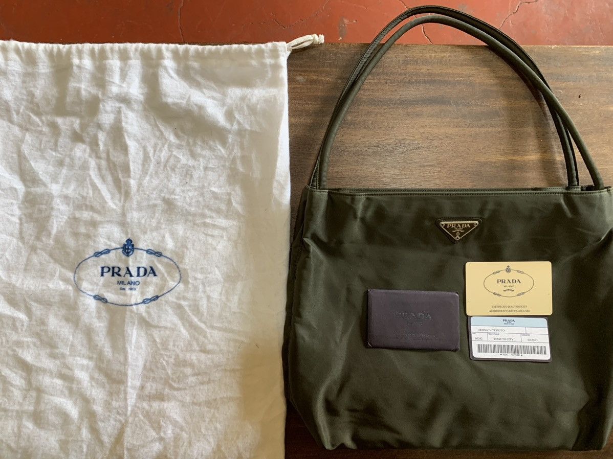 Prada Tesutto Nylon Tote Bag Size ONE SIZE - 8 Thumbnail
