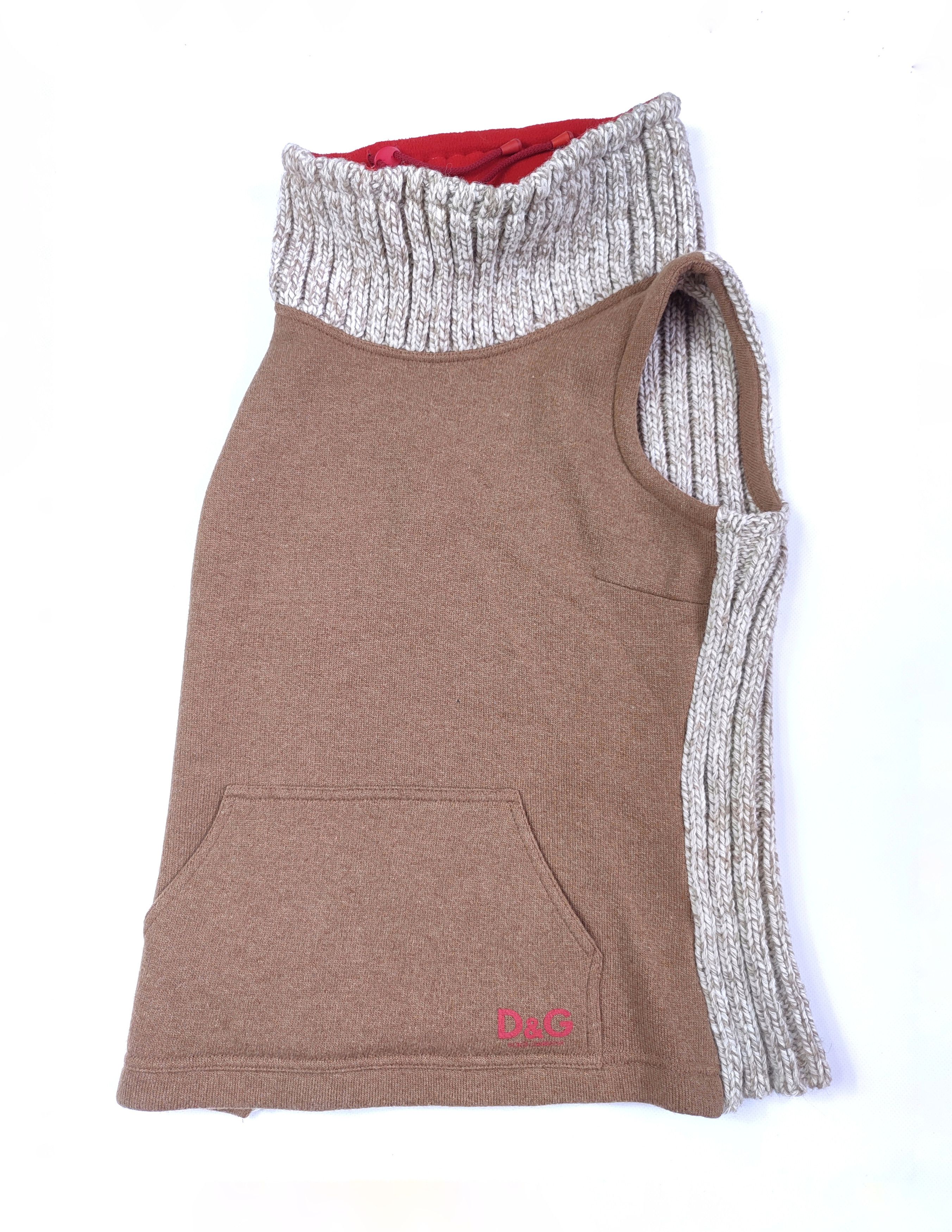 Dolce & Gabbana Vintage Dolce&Gabbana wool alpaca knit vest sweater Size M / US 6-8 / IT 42-44 - 1 Thumbnail