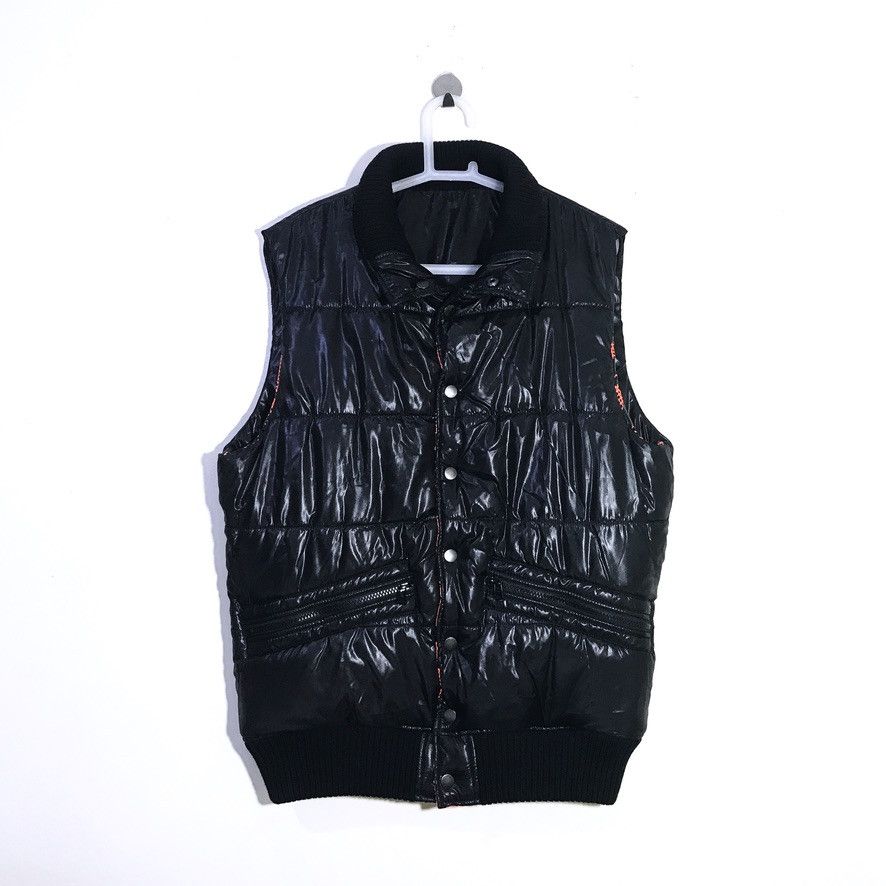 Japanese Brand TOUGH JEANSMITH Mooray Reversible Puffer Vest Size US M / EU 48-50 / 2 - 3 Thumbnail
