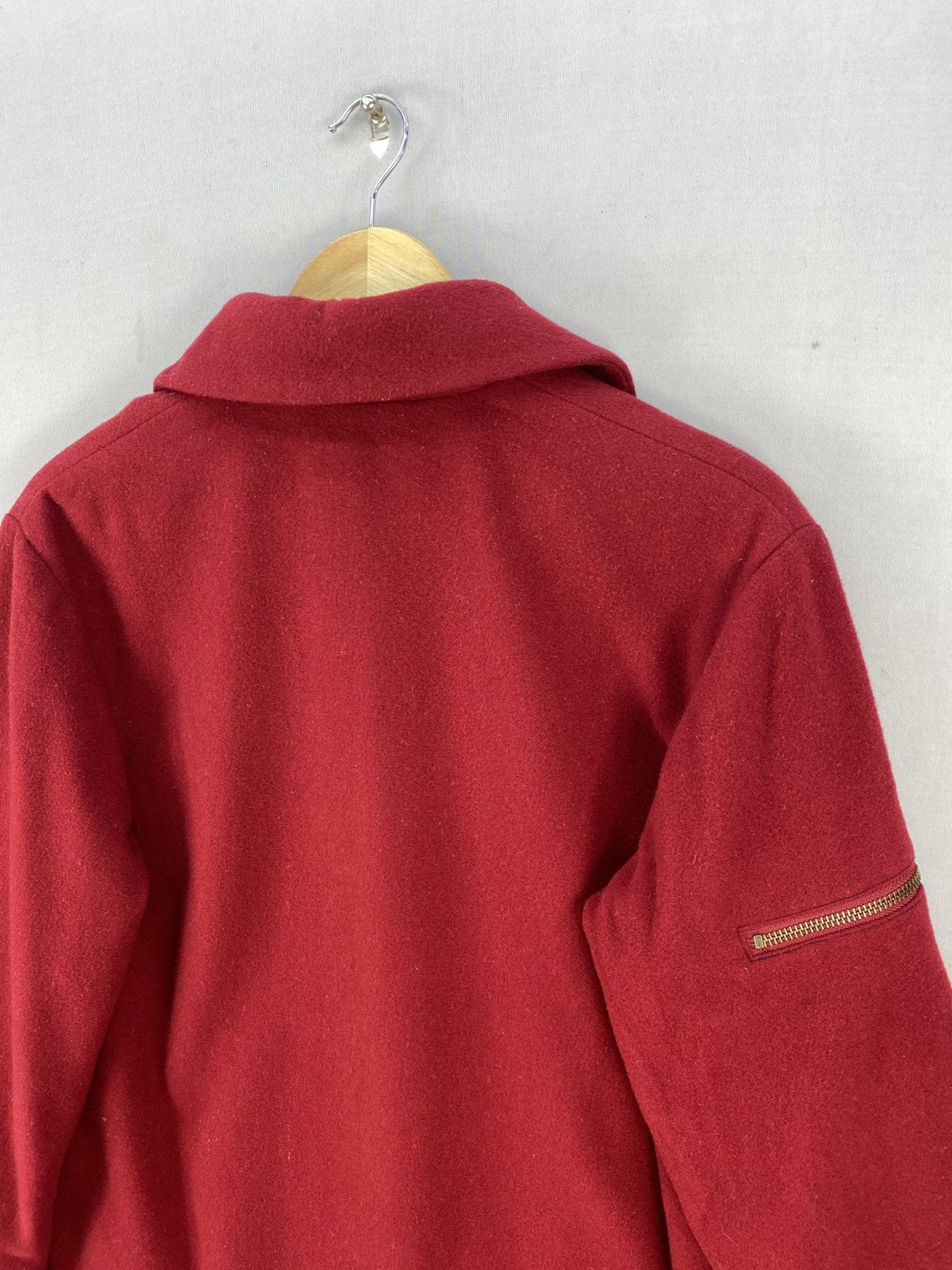 Japanese Brand Vintage Betty’s Blue Shinji Abe Wool Down Jacket Size US M / EU 48-50 / 2 - 5 Thumbnail