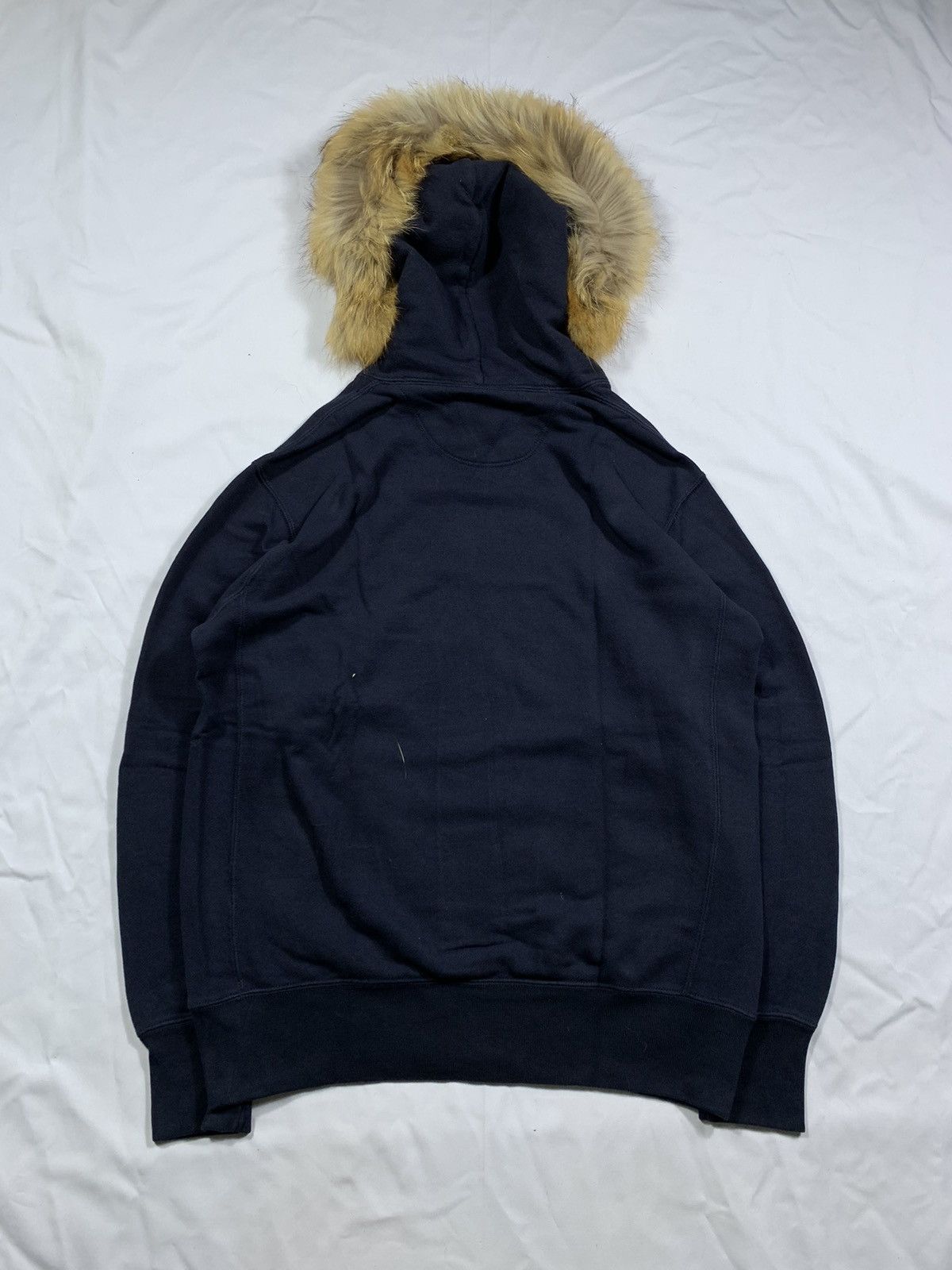 If Six Was Nine × Japanese Brand × Le Grande Bleu (L.G.B.) Black Fur Hoodie Japanese Uniqlo Size US L / EU 52-54 / 3 - 2 Thumbnail