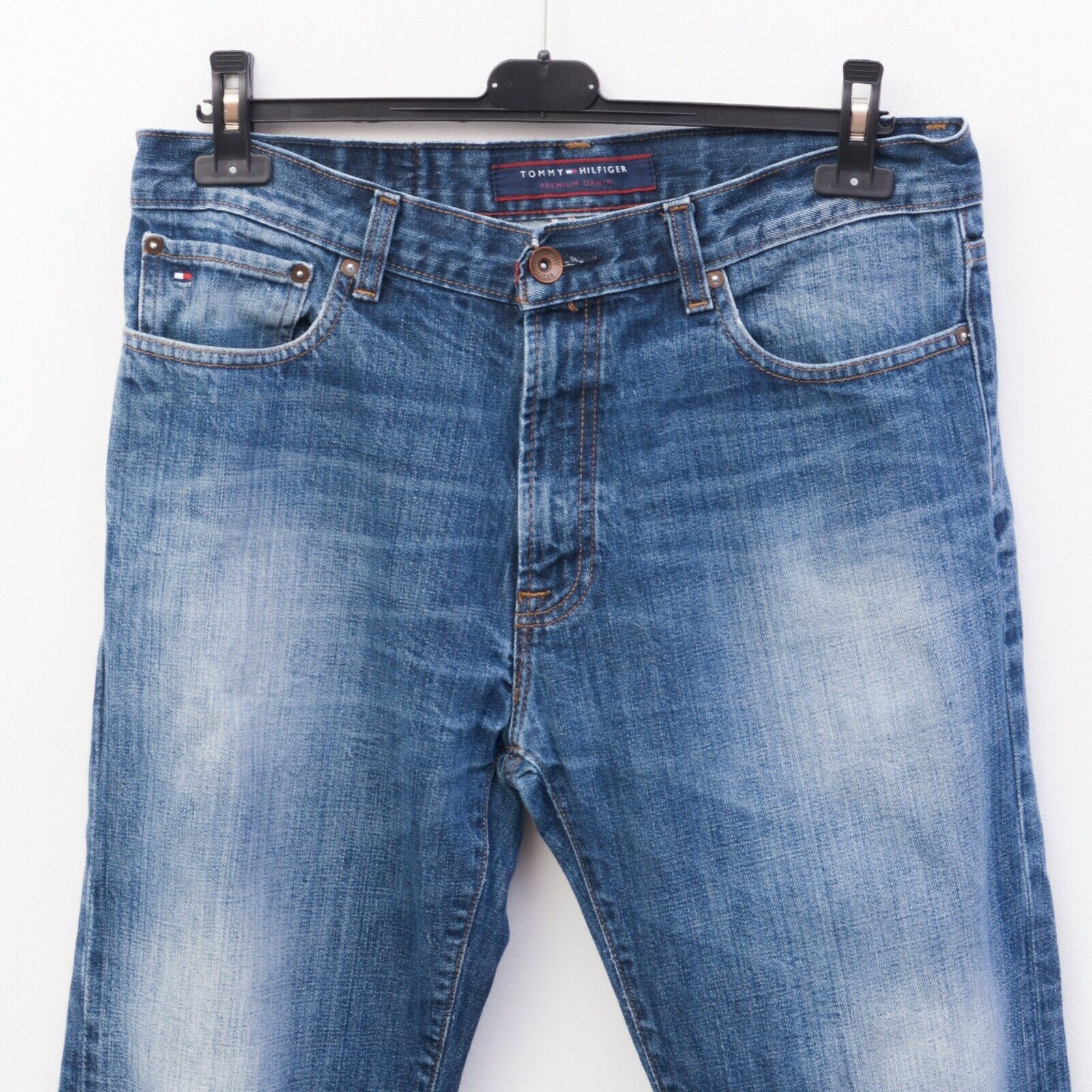 Tommy Hilfiger TOMMY HILFIGER DENIM W33 L30 Jeans Pants Custom Straight Reg Size US 33 - 6 Thumbnail