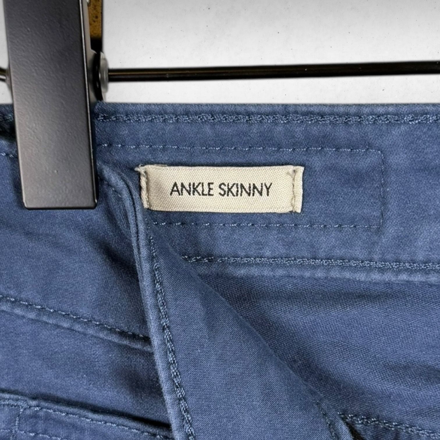 Calvin Klein Calvin Klein Jeans Women's 4 C4 Blue Ankle Skinny DAMAGED! Size 27" / US 4 / IT 40 - 5 Thumbnail