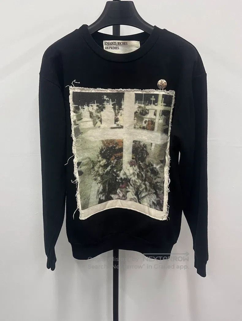 Enfants Riches Deprimes Enfants Riches Deprimes Cross Oil Painting Badge Hoodie Size US M / EU 48-50 / 2 - 1 Thumbnail