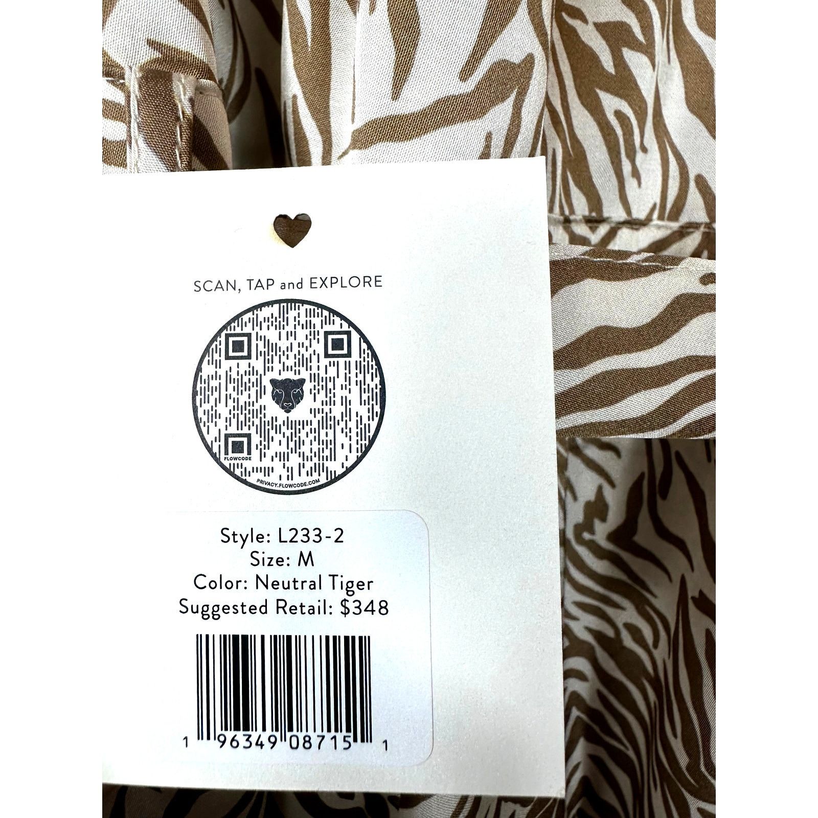 Other Lita by Ciara Animal Print Romper - Neutral Tiger - size M Size 30" / US 8 / IT 44 - 16 Thumbnail