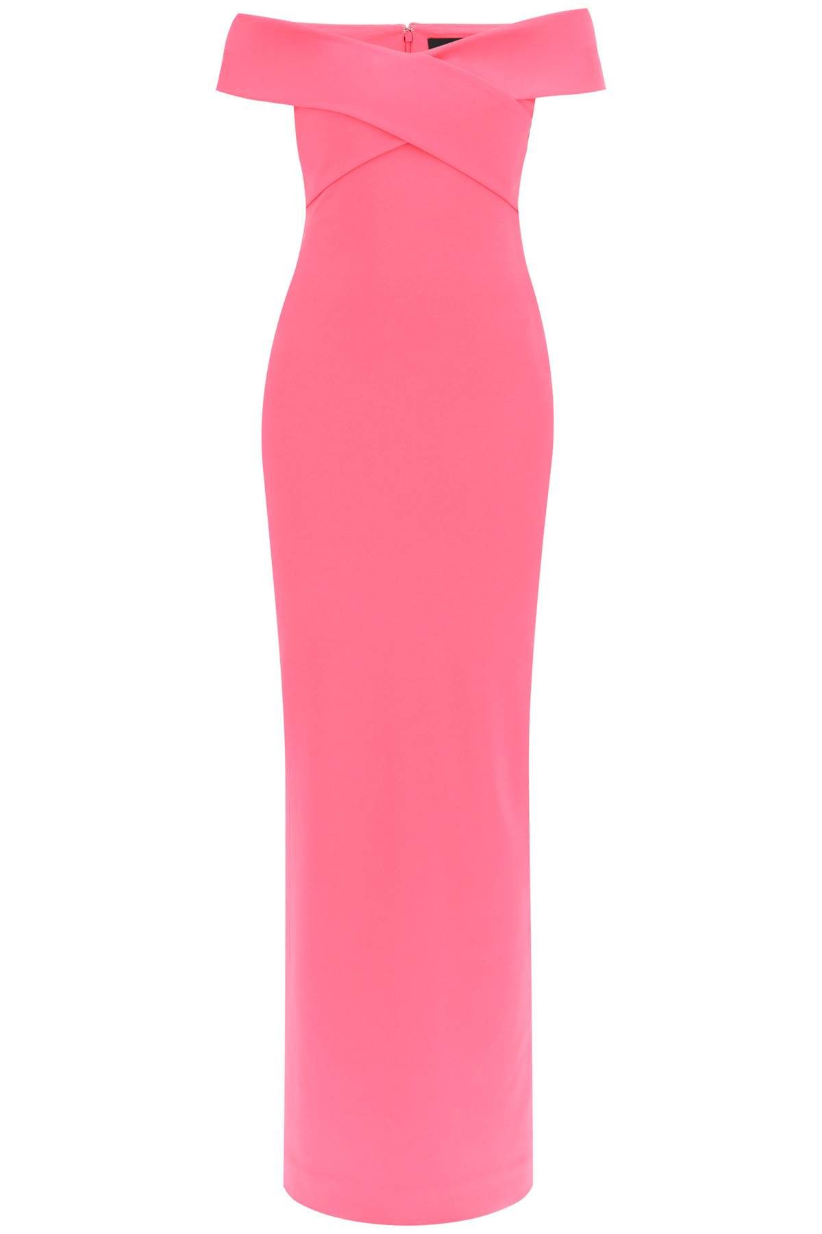 image of Solace London Maxi Dress Ines With in Fluo, Women's (Size XS)