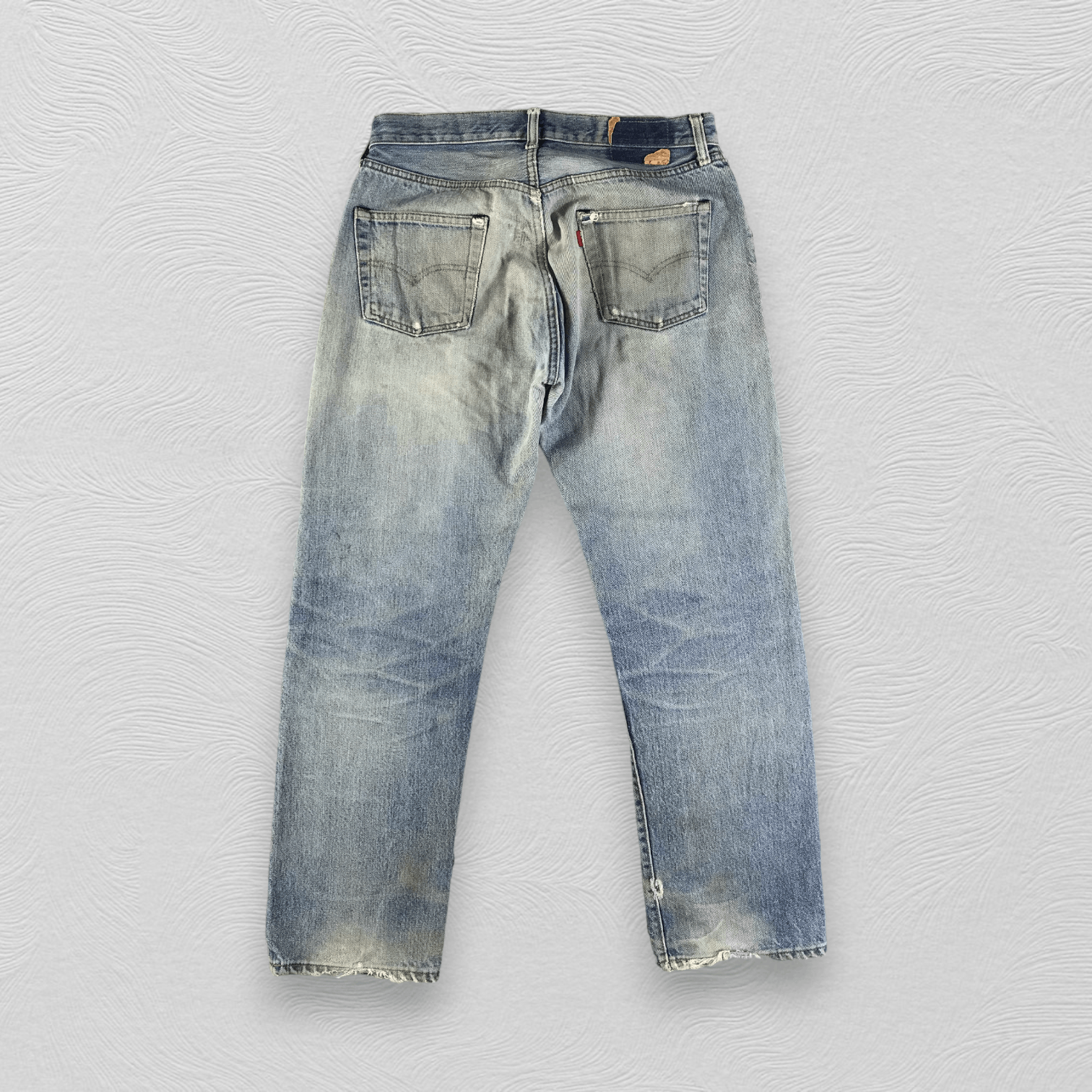 Levi's Vintage Levis 501 Jeans Faded Blue Denim KJ2300 Size US 31 - 2 Thumbnail