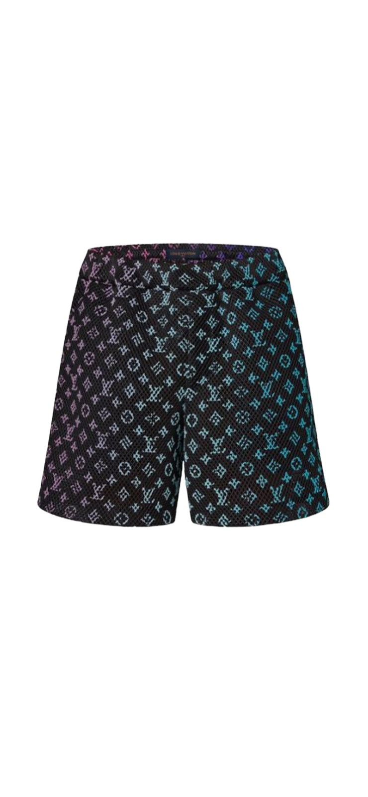 image of Louis Vuitton Mesh Shorts, Men's (Size 32)