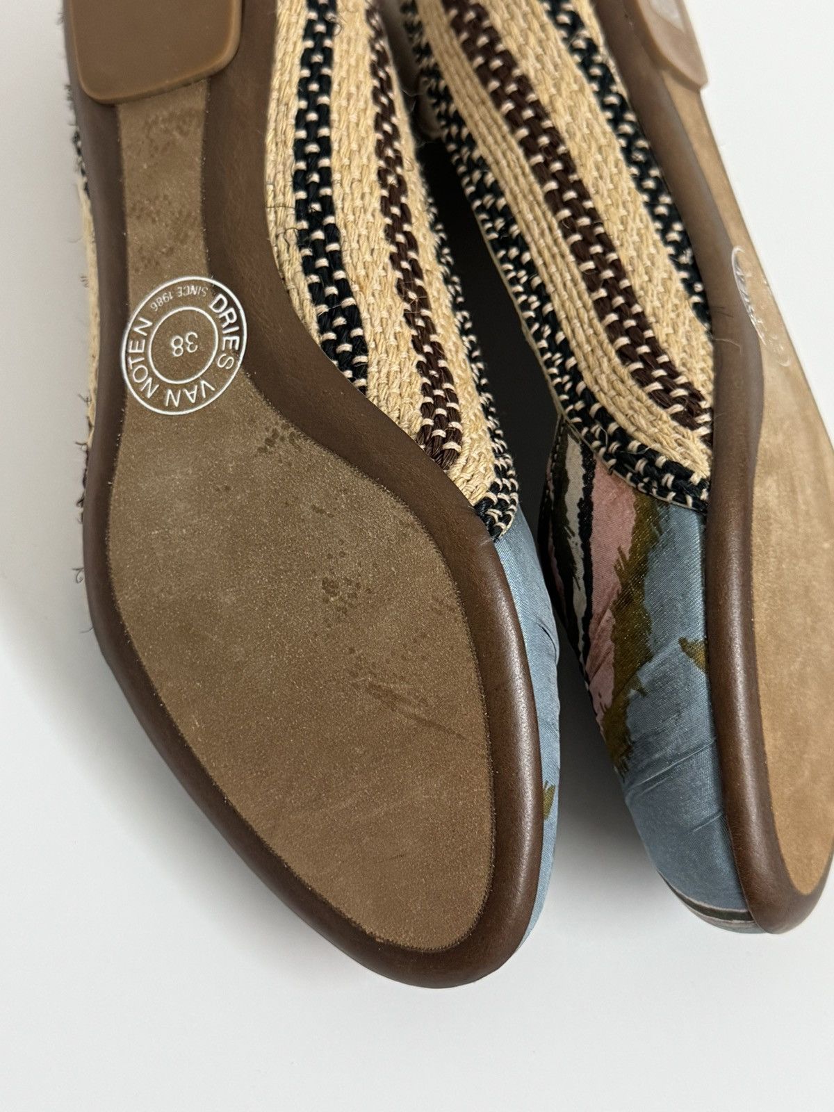 Dries Van Noten Dries Van Noten Printed Espadrille Flats Size 38 Size US 8 / IT 38 - 15 Thumbnail