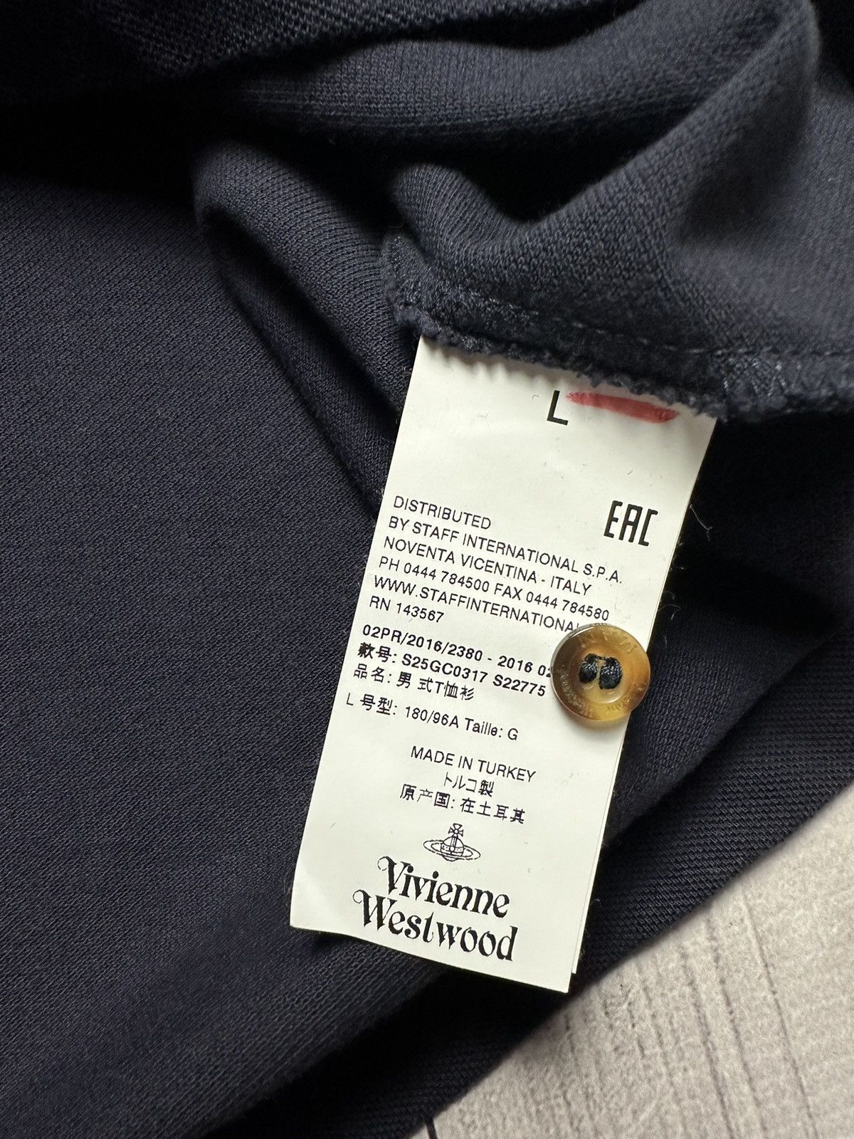 Vintage × Vivienne Westwood Vintage Vivienne Westwood polo size L logo Size US L / EU 52-54 / 3 - 5 Thumbnail