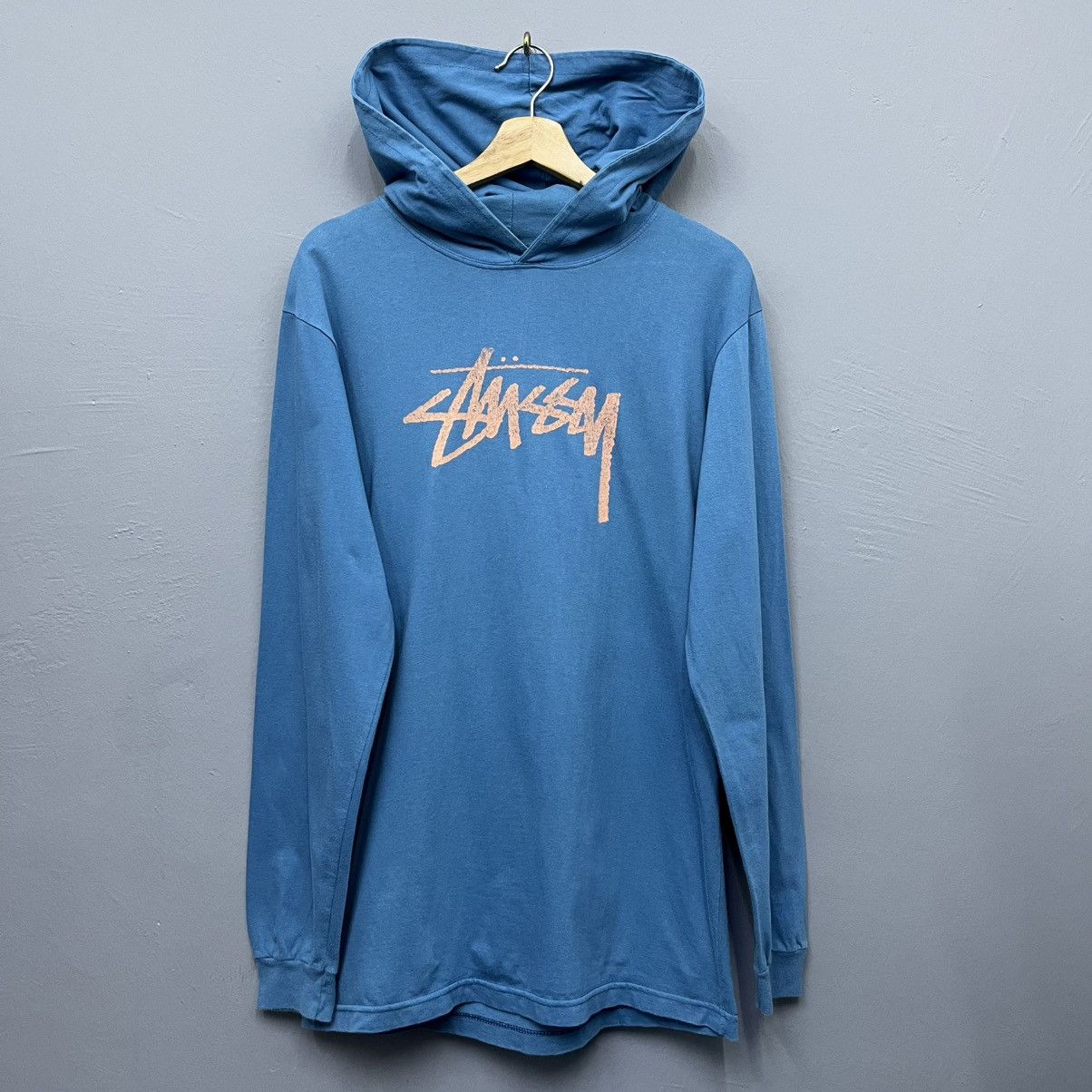 Stussy Long Sleeve Hooded t-shirt