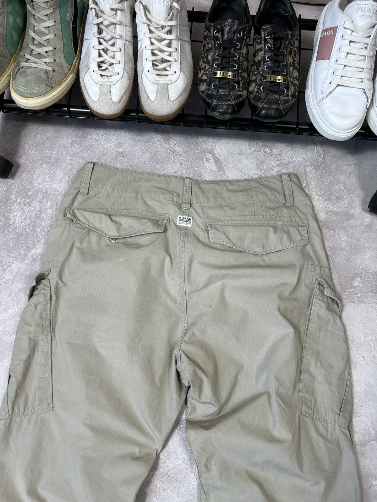 G-Star Vintage G Star Raw Cargo Baggy Pans Size US 32 / EU 48 - 4 Thumbnail