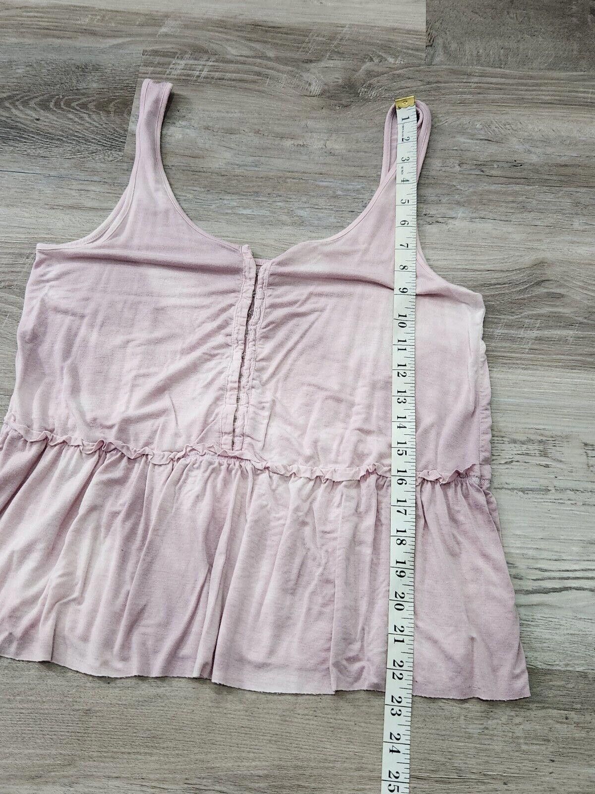 Designer American Eagle Soft And Sexy Tank Top Medium Pink Tie Dye Size M / US 6-8 / IT 42-44 - 6 Thumbnail