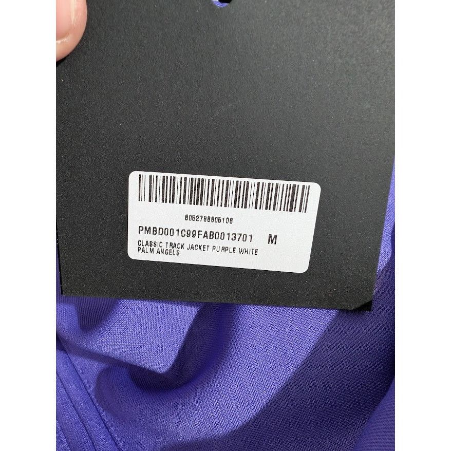 Palm Angels o1rshd1 Q:3 / Classic Track Jacket in Purple/White Size US M / EU 48-50 / 2 - 18 Thumbnail