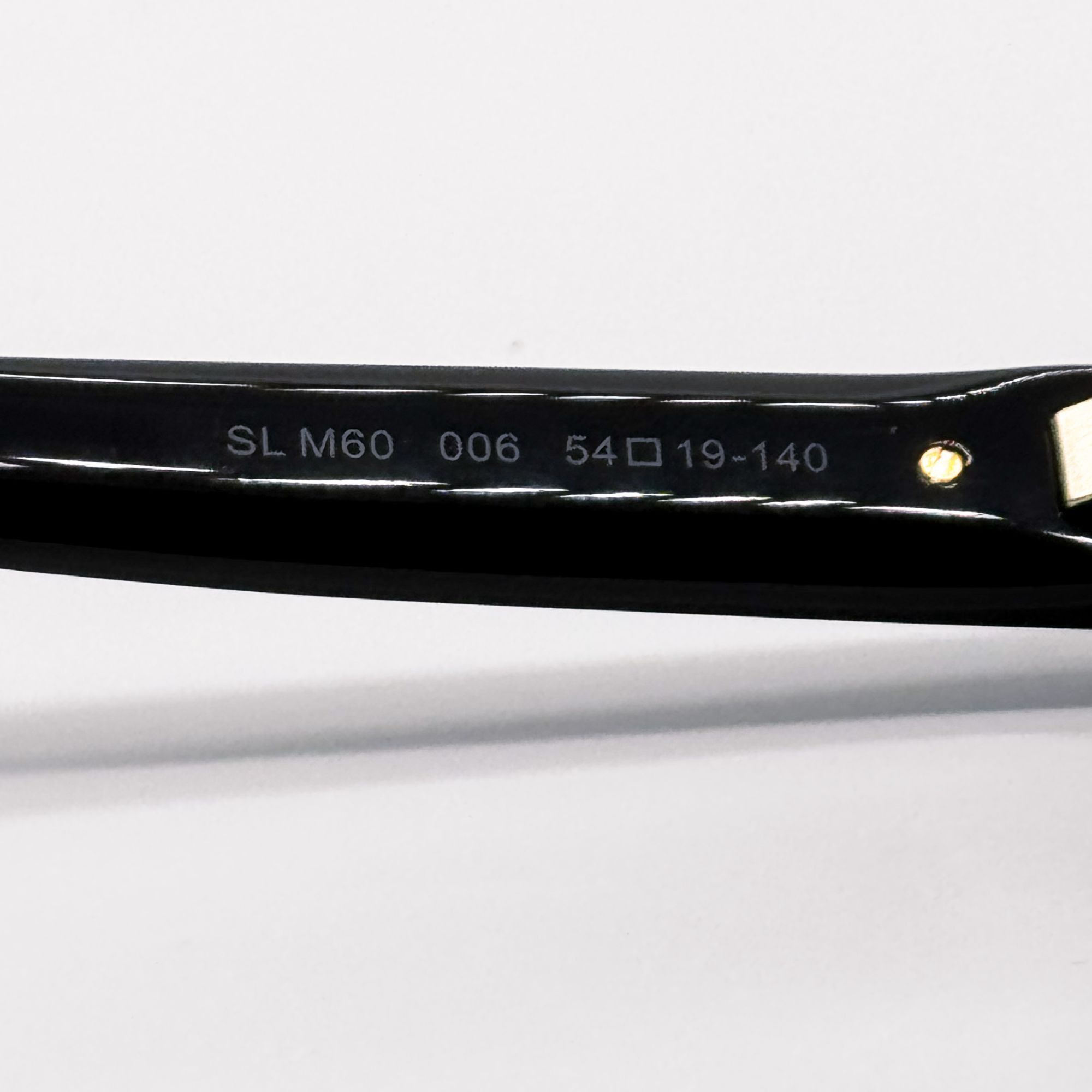 Saint Laurent Paris NEW SAINT LAURENT SUNGLASSES SL M60 006 BLACK WOMEN SLM60 00 Size ONE SIZE - 8 Thumbnail