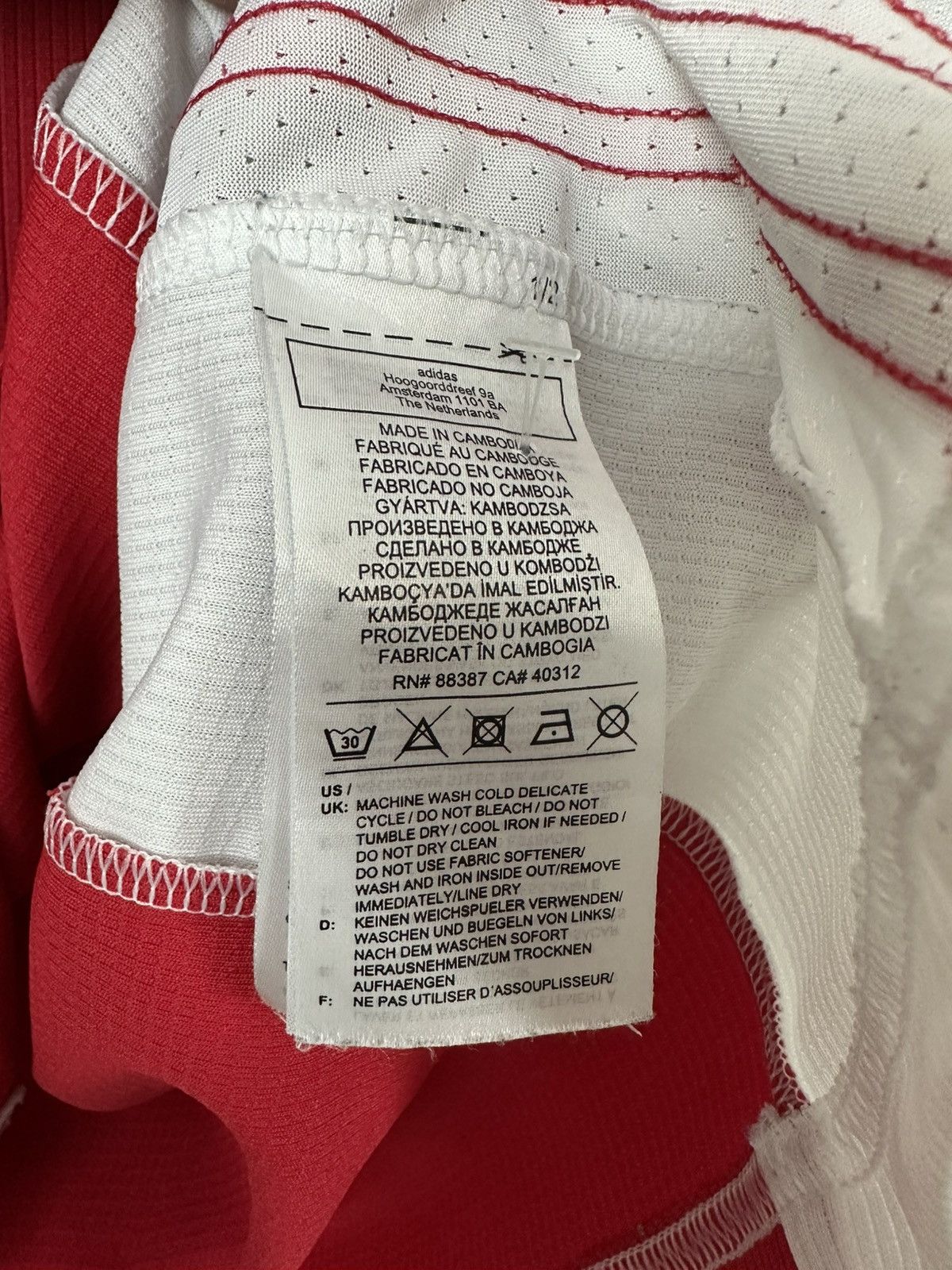 Adidas Ajax 2020 2021 home football shirt jersey men’s Small Size US S / EU 44-46 / 1 - 4 Thumbnail