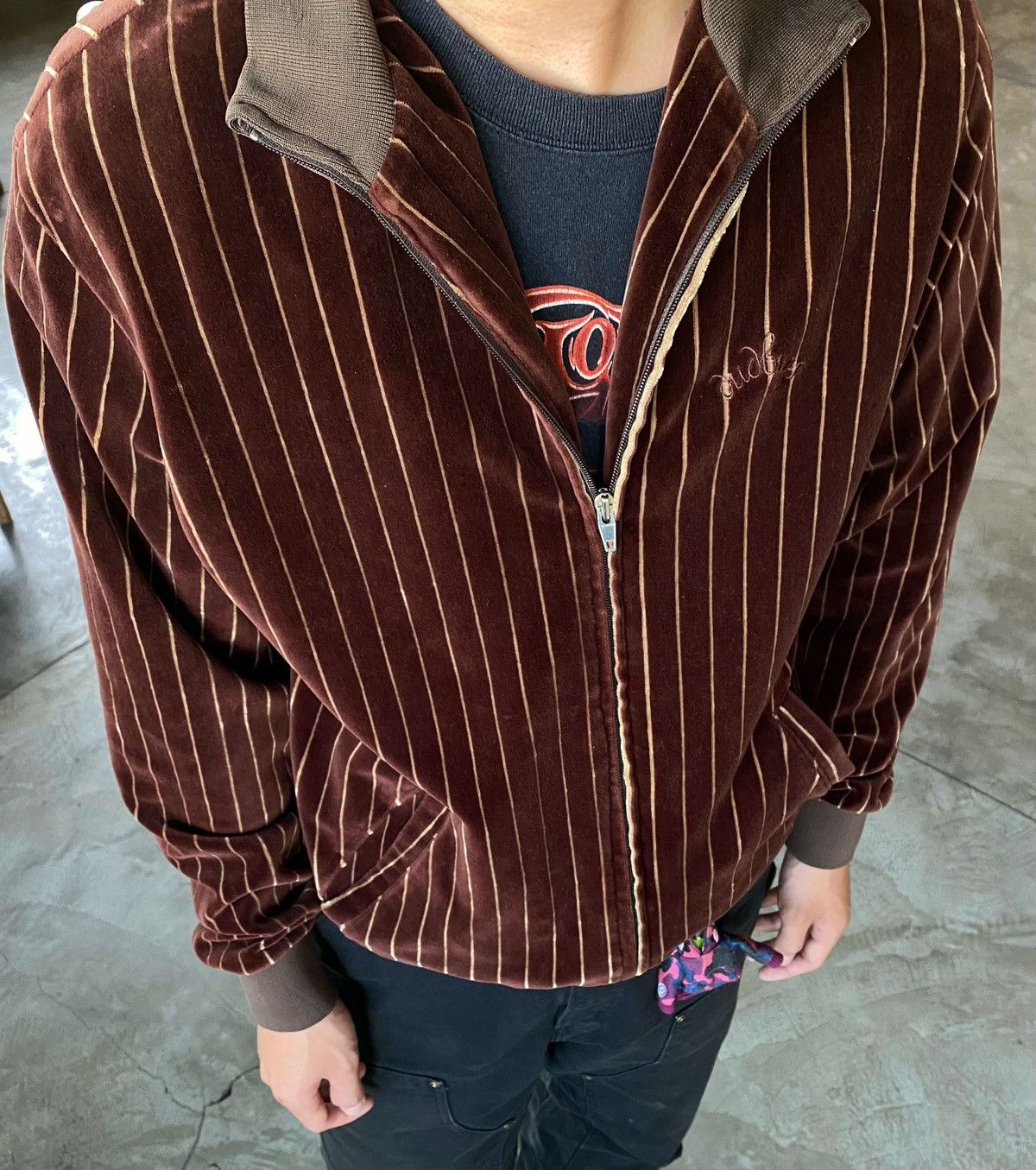 Number (N)ine NUMBER NINE X INVICIBLEARMURDA X BRTH BREATH Velvet Jacket Size US L / EU 52-54 / 3 - 1 Thumbnail