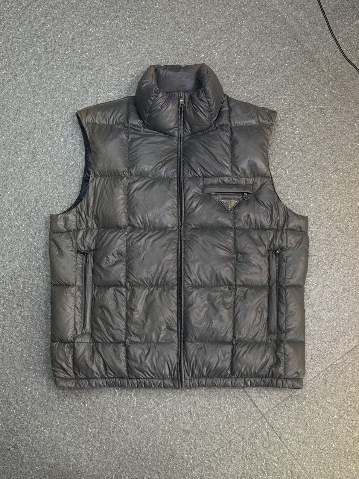 Goretex × Prada Archive 2003 Prada Sport Gore-Tex Vest Re Nylon
