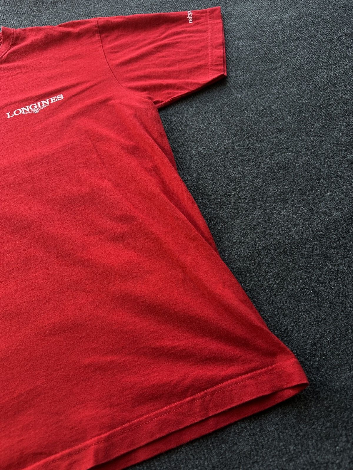 Longines LONGINES 🚨 LUXURY WATCH MEN TEE REITSPORT.CH LOGO Size US L / EU 52-54 / 3 - 4 Thumbnail