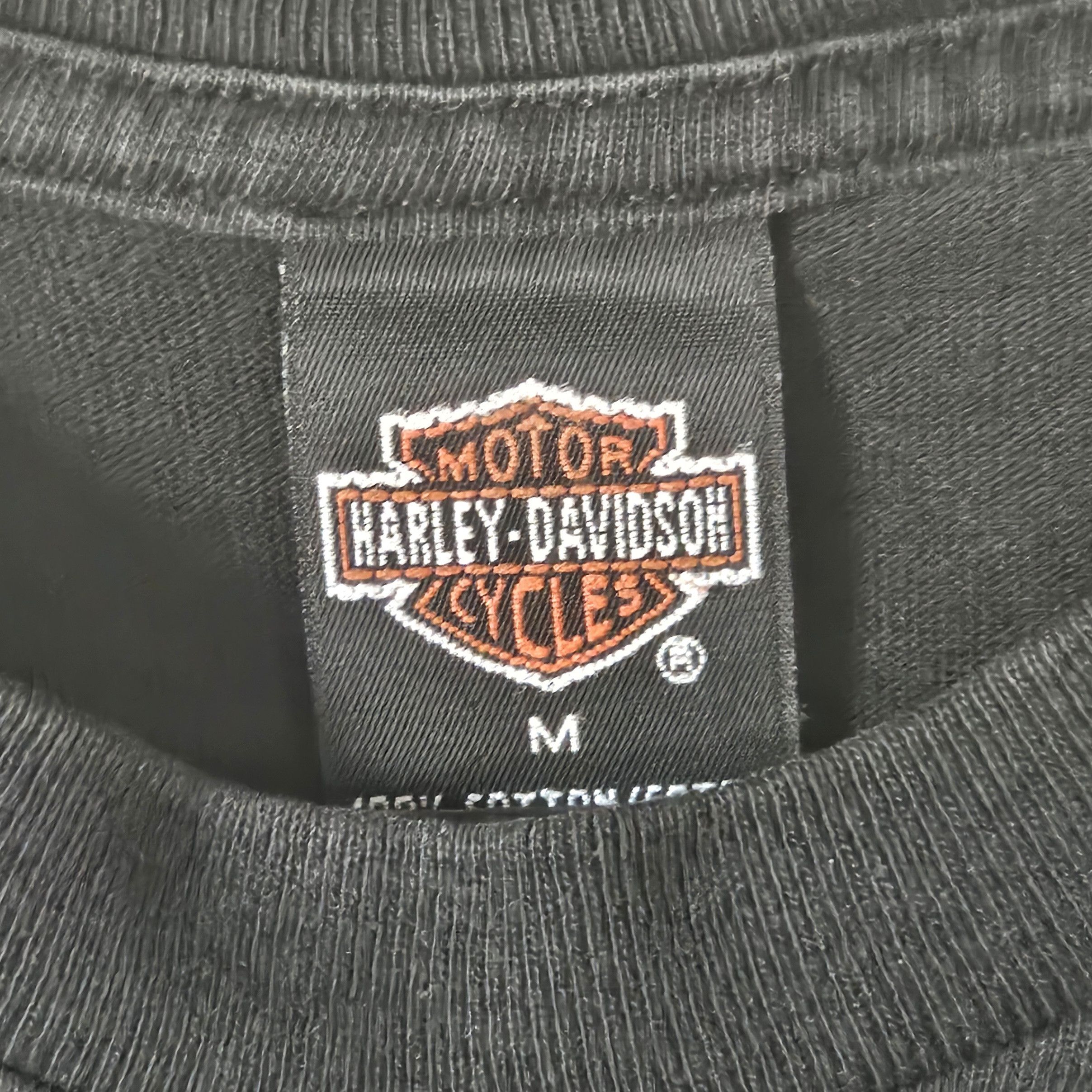 Harley Davidson Harley Davidson Eagle Dragon Santa Fe New Mexico 1998 Tee Size US M / EU 48-50 / 2 - 6 Thumbnail