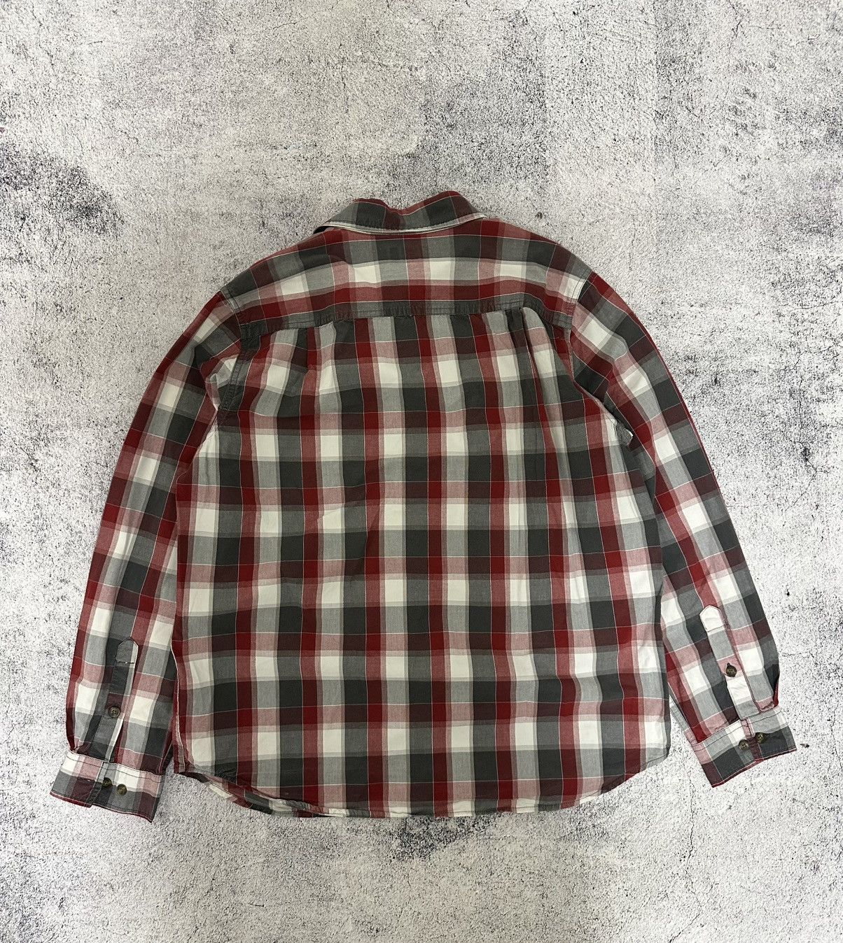 Carhartt Carhartt Essential Plaid Open Collar Long Sleeve Shirt Logo Size US L / EU 52-54 / 3 - 2 Thumbnail