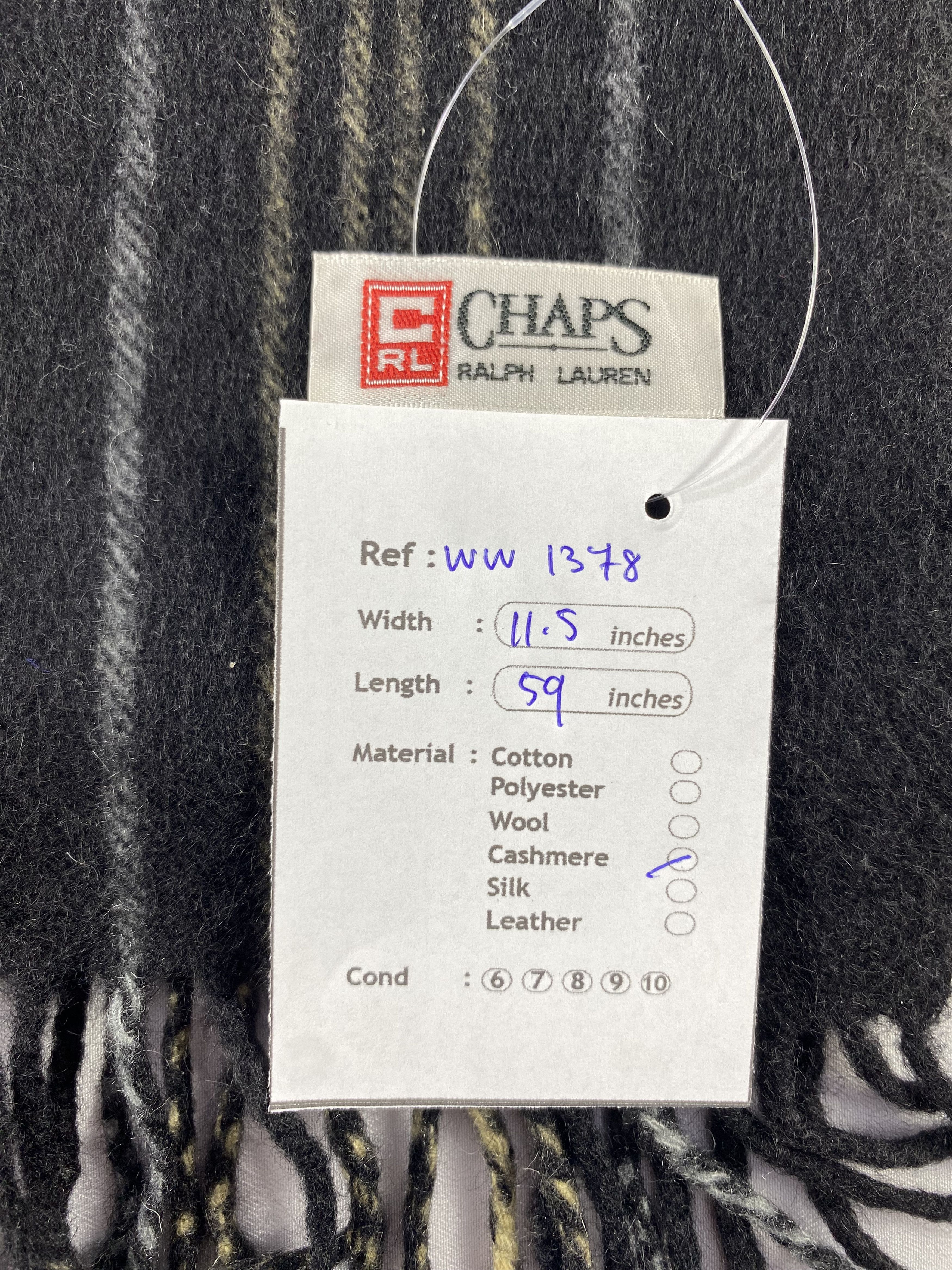 Chaps Ralph Lauren × Vintage Chaps Ralph Lauren Scarf / Muffler / Neckwear Size ONE SIZE - 5 Thumbnail