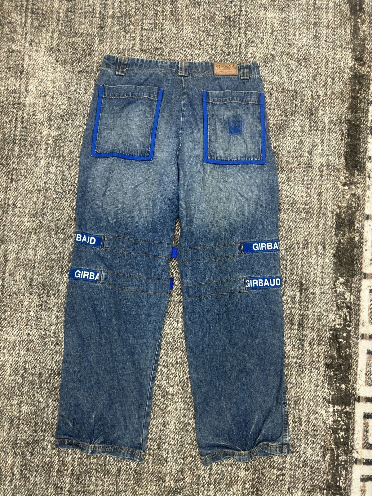 If Six Was Nine × JNCO × Marithe + Francois Girbaud Baggy Jeans MFG Denim Wide Loose Y2k Streetwear Jnco Size US 38 / EU 54 - 7 Thumbnail