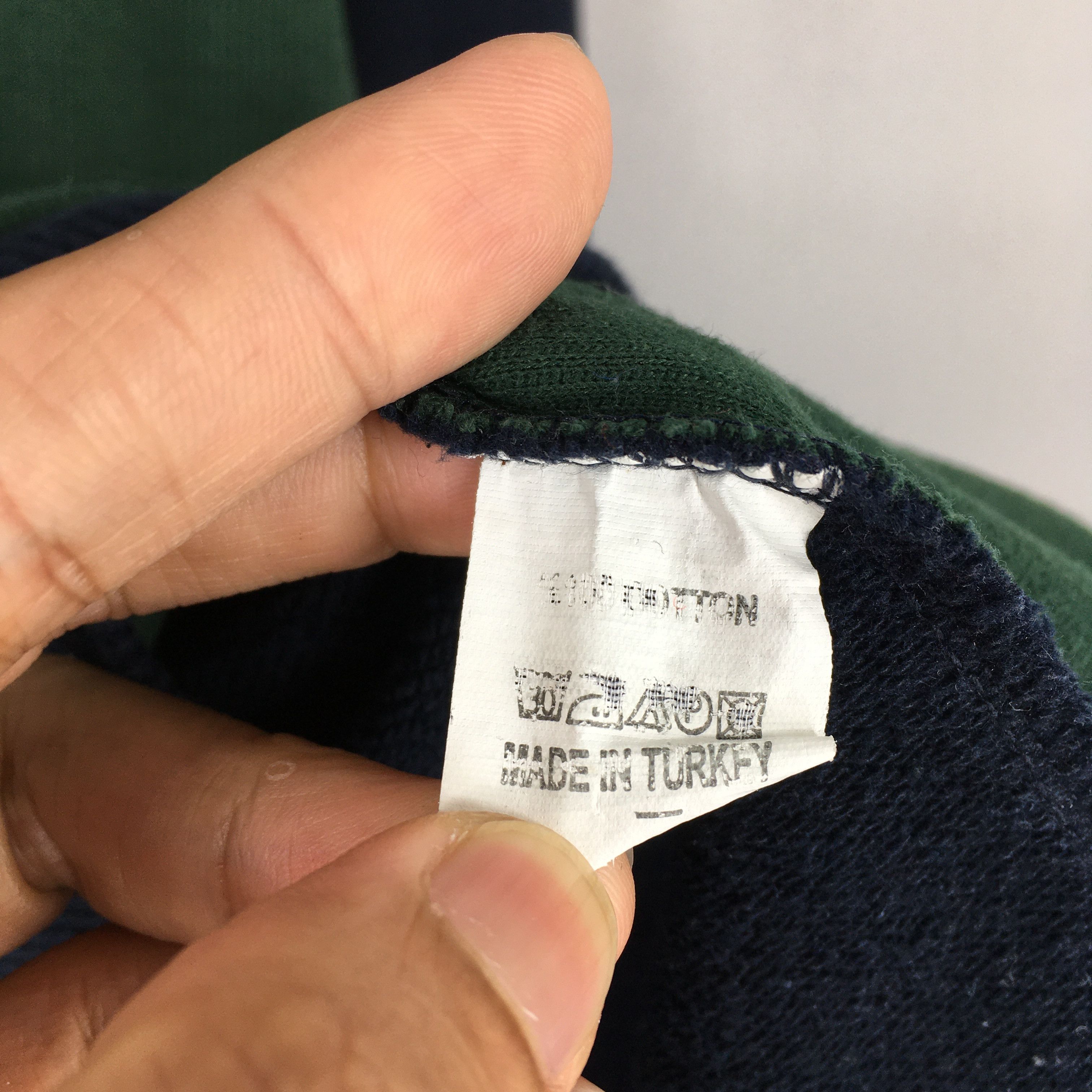 Lacoste × Vintage Vintage Chemise Lacoste Green Sweatshirts Small Size US S / EU 44-46 / 1 - 6 Thumbnail