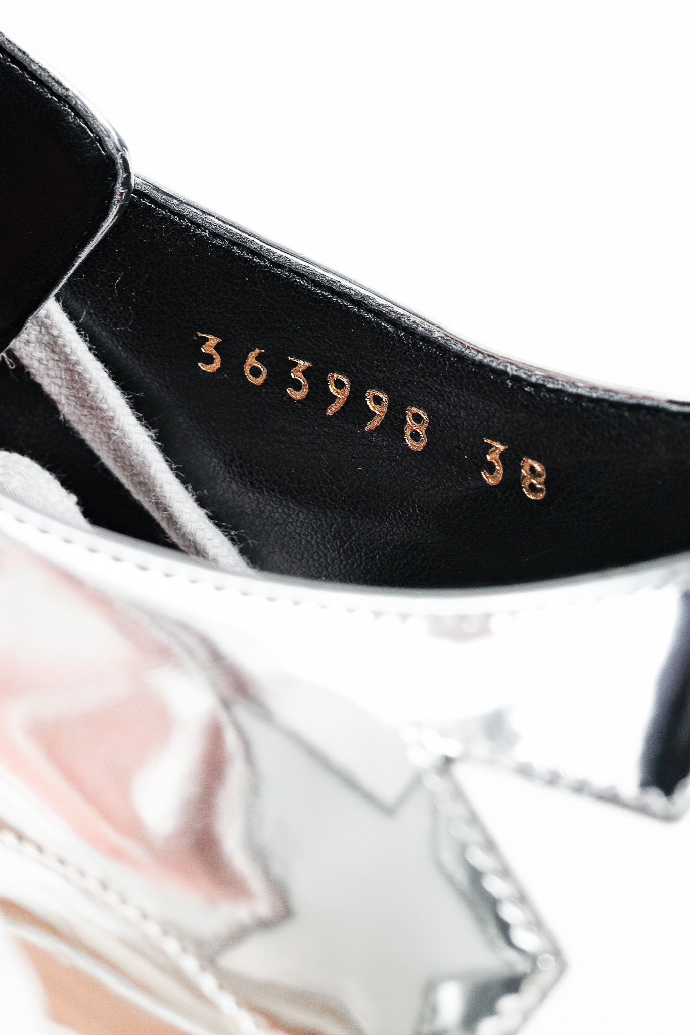 Stella McCartney Stella McCartney Elyse Star Vegan-Leather Lace-Up Platforms Size US 7.5 / IT 37.5 - 11 Thumbnail